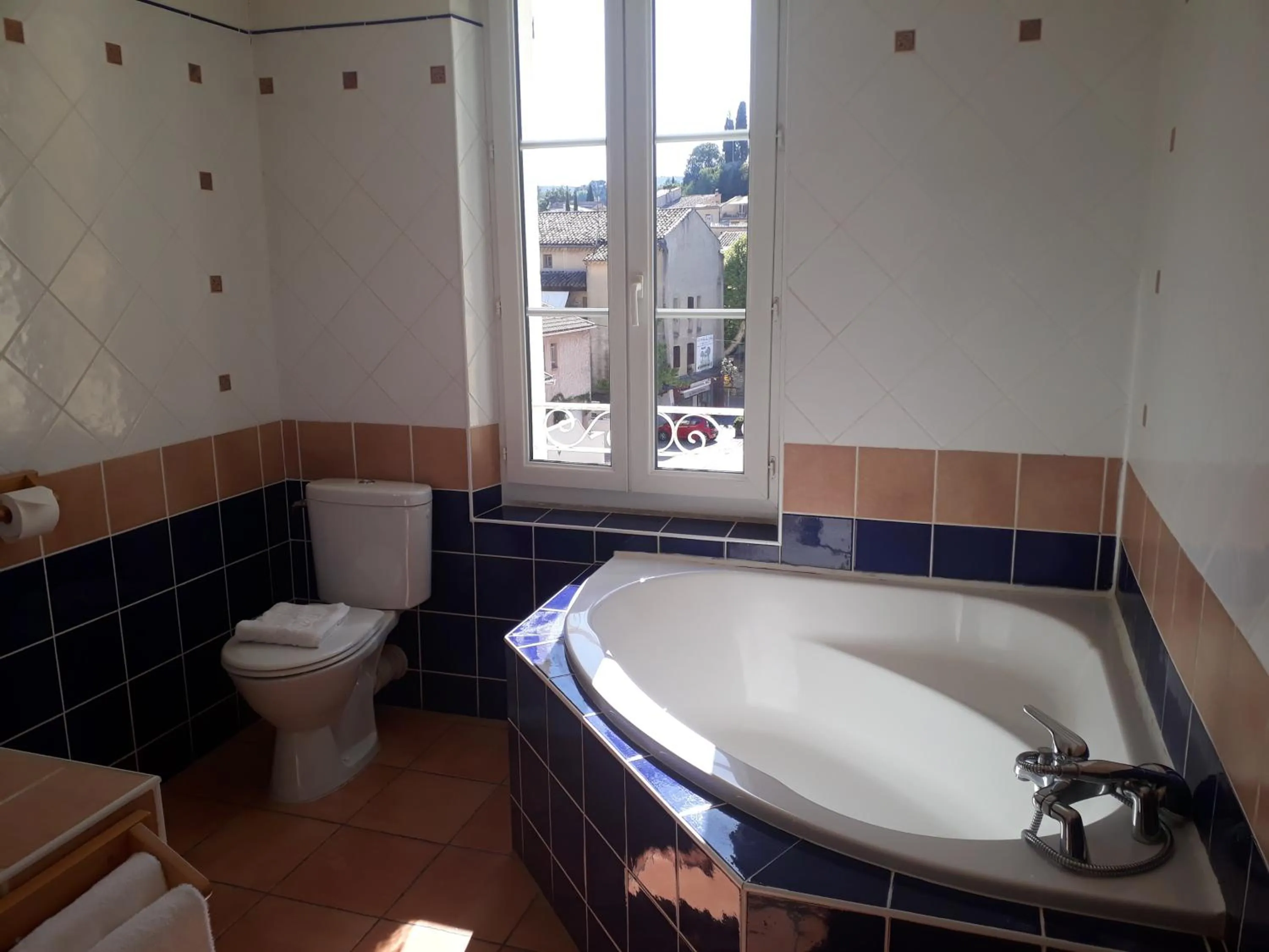 Toilet in Hôtel & SPA Ventoux Provence "Domaine des Tilleuls"