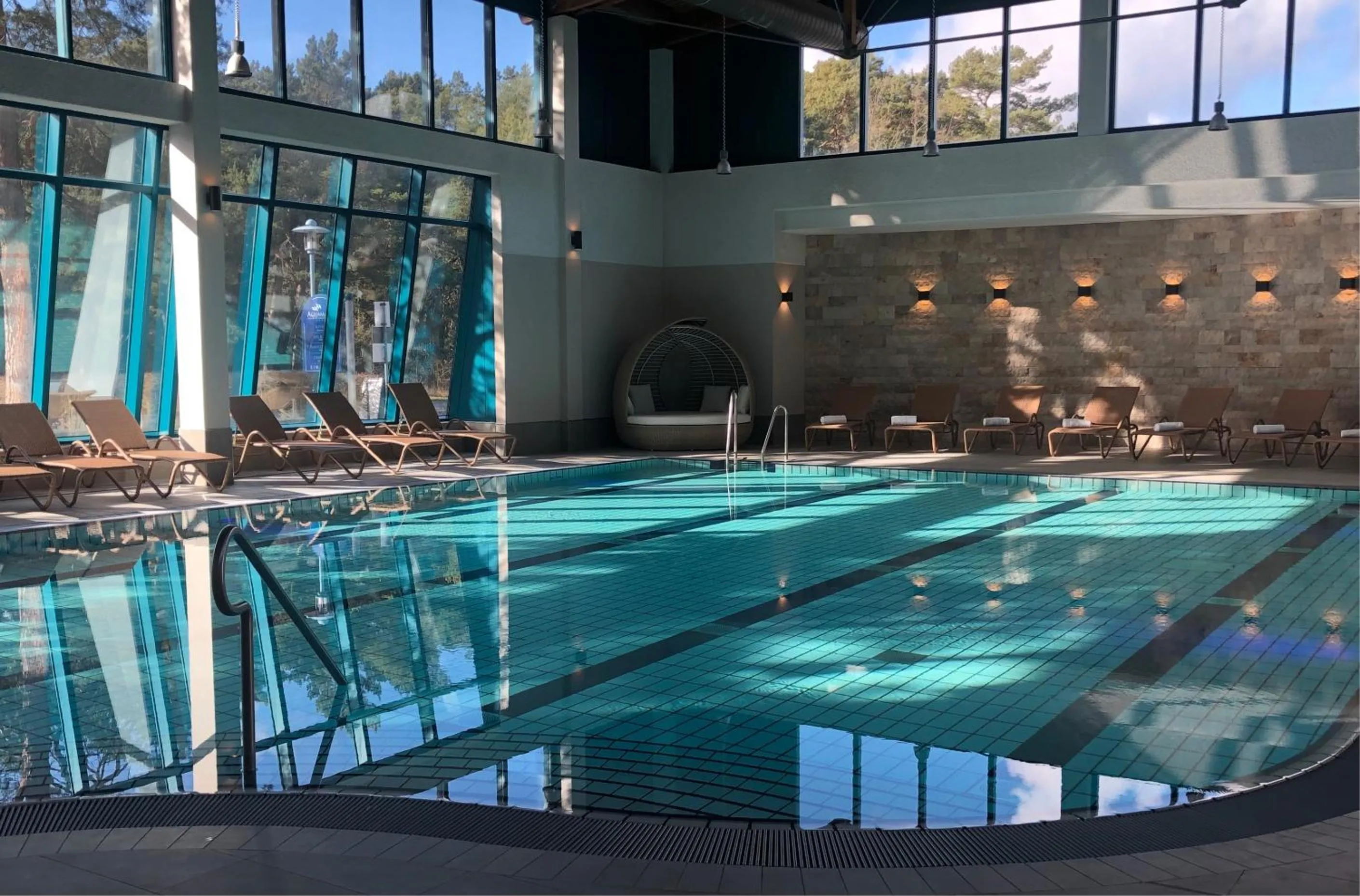 Swimming pool in Aquamaris Strandresidenz Rügen