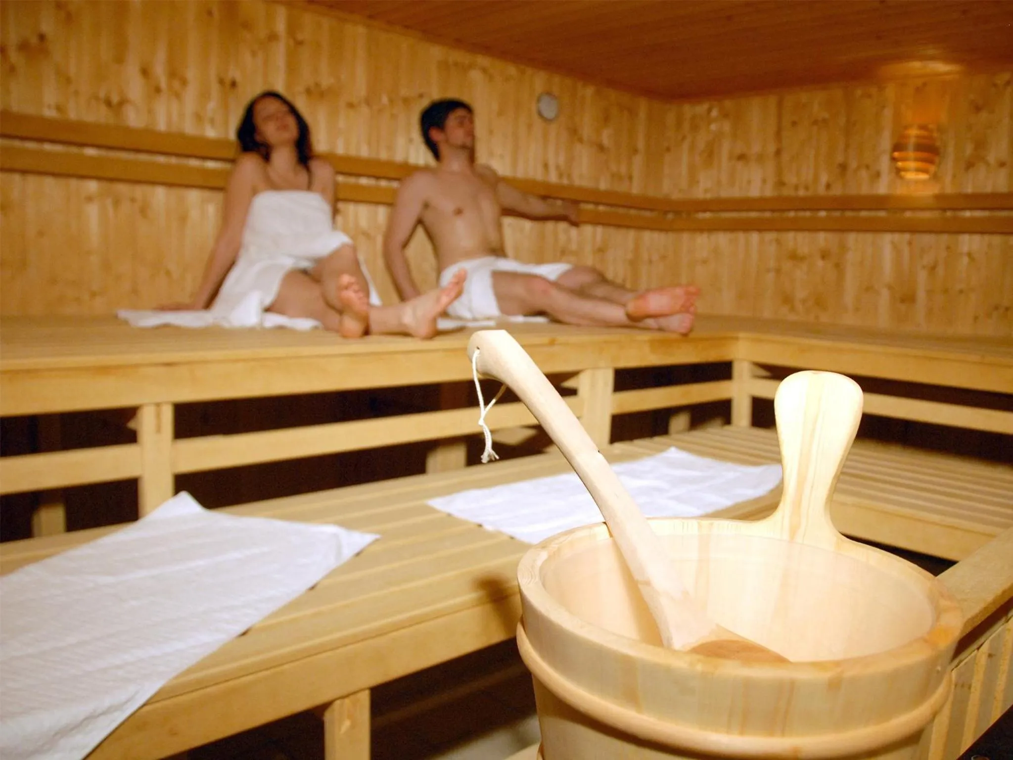 Sauna in Aquamaris Strandresidenz Rügen