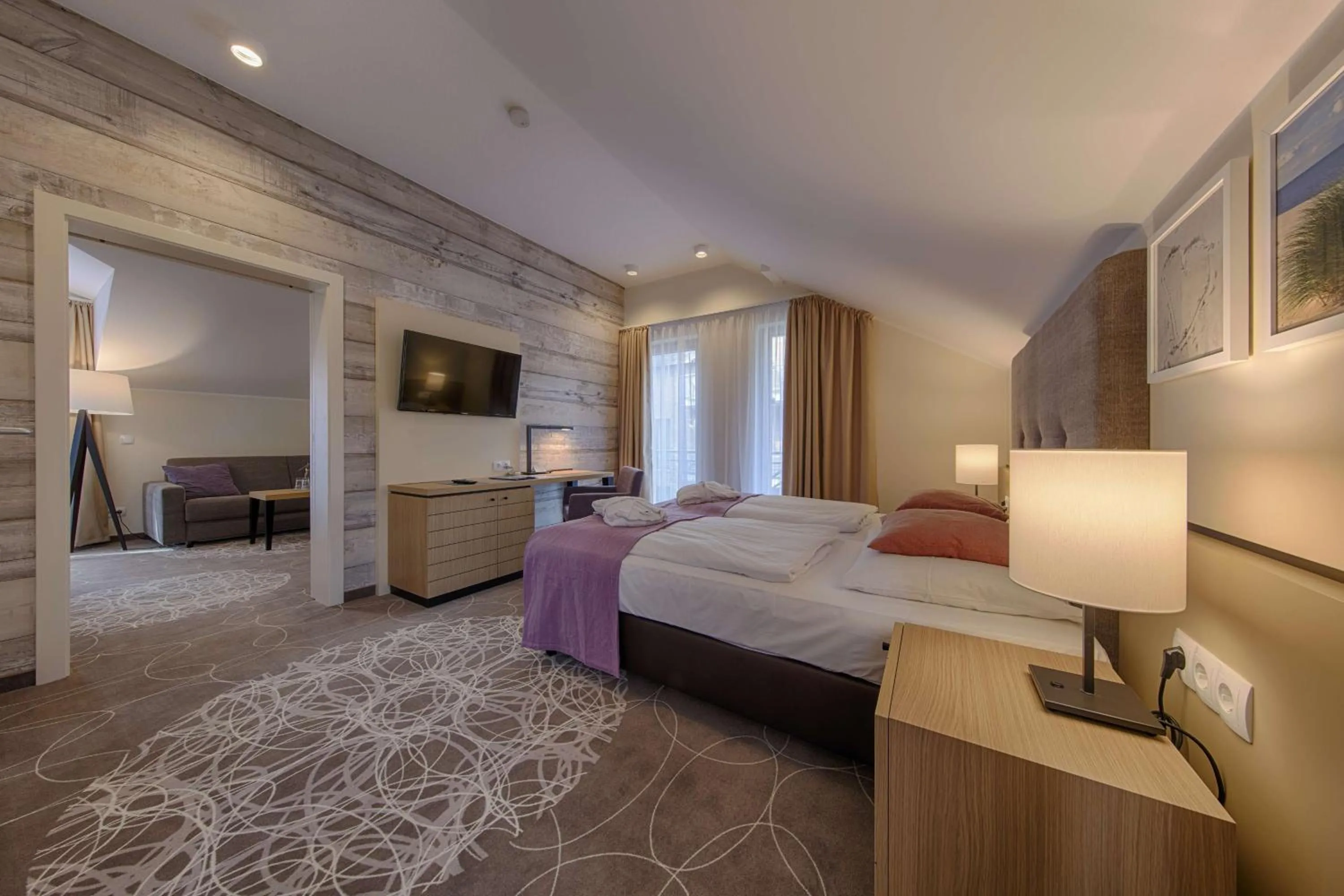 Bedroom, Bed in Aquamaris Strandresidenz Rügen