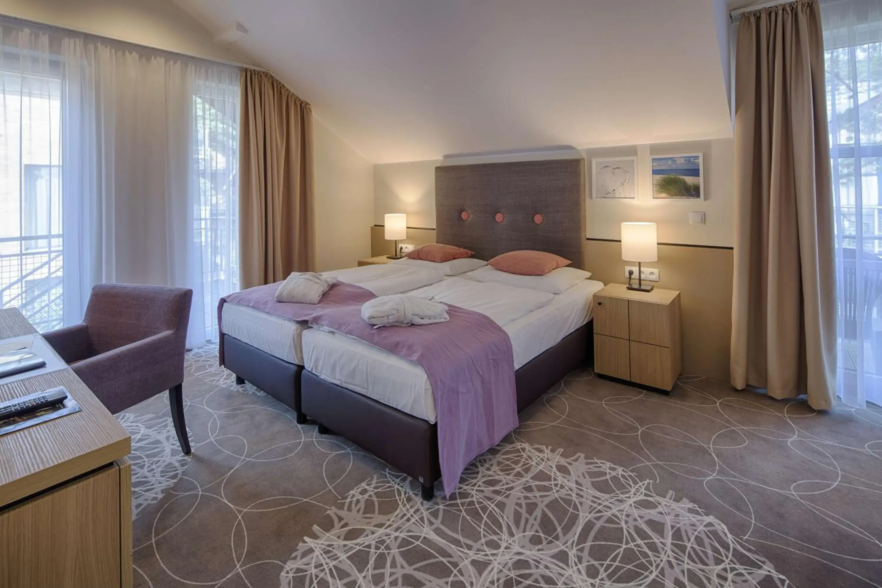 King Suite with Balcony - single occupancy in Aquamaris Strandresidenz Rügen King Suite with Balcony - single occupancy in Aquamaris Strandresidenz Rügen