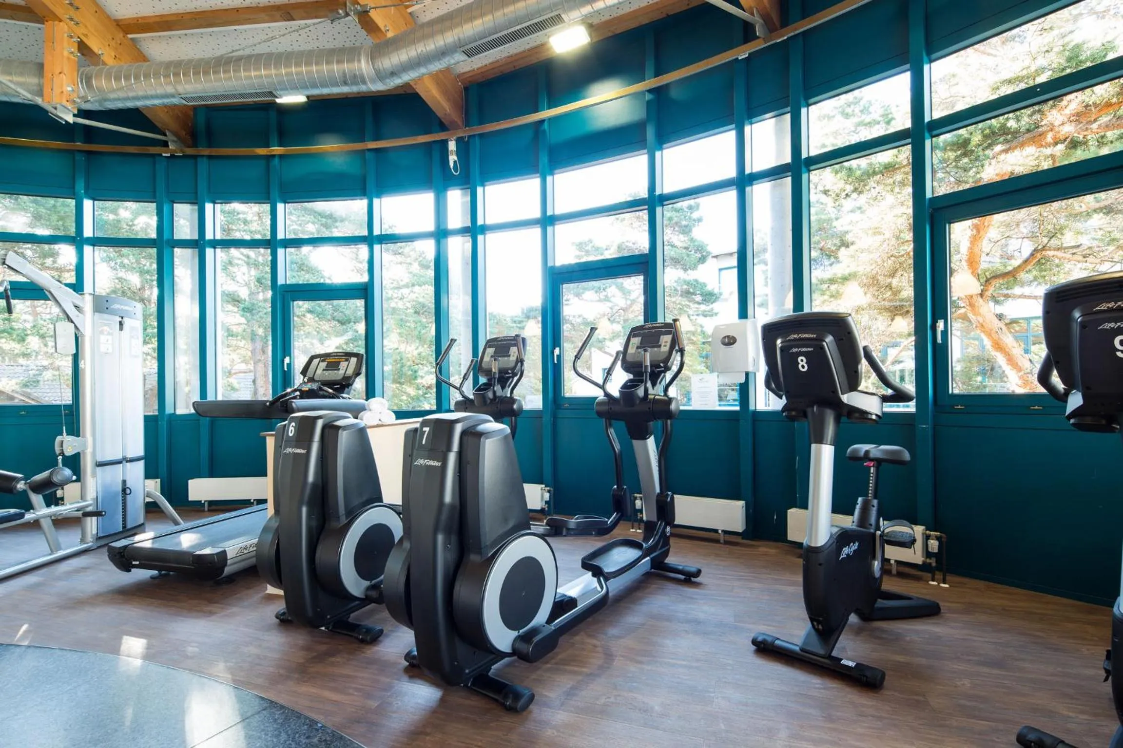 Fitness centre/facilities in Aquamaris Strandresidenz Rügen