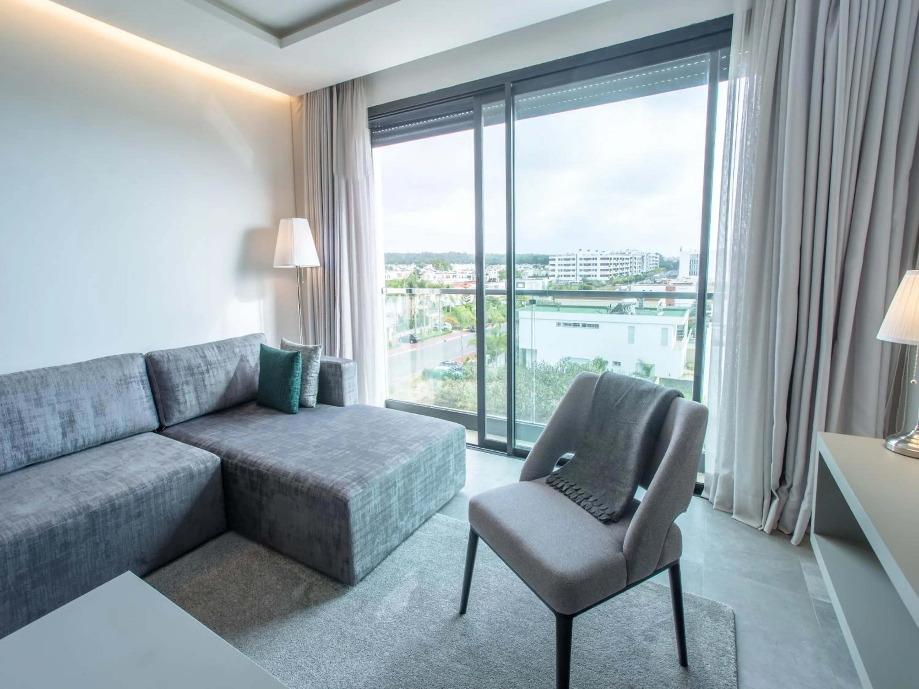 Living room in Makass Appart Hotel