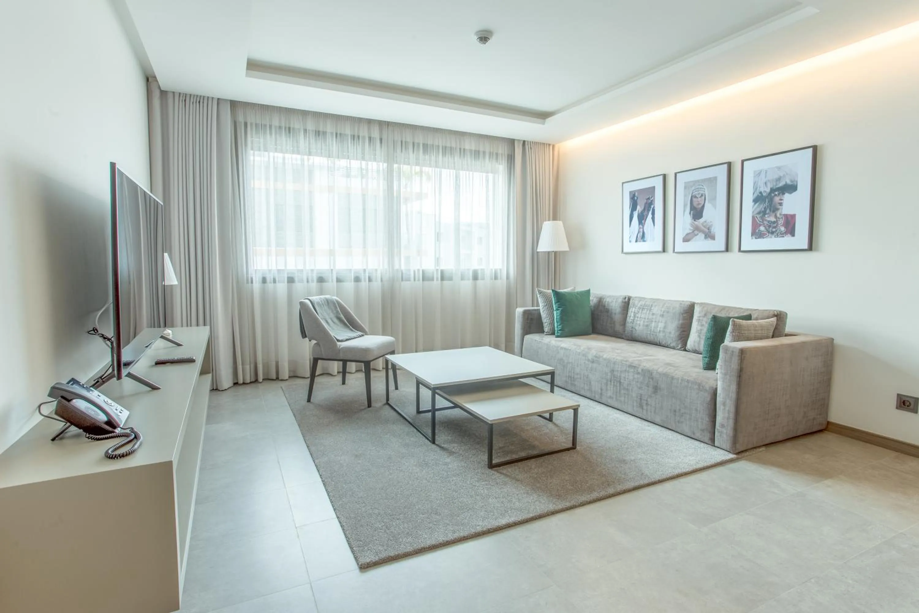 Living room in Makass Appart Hotel