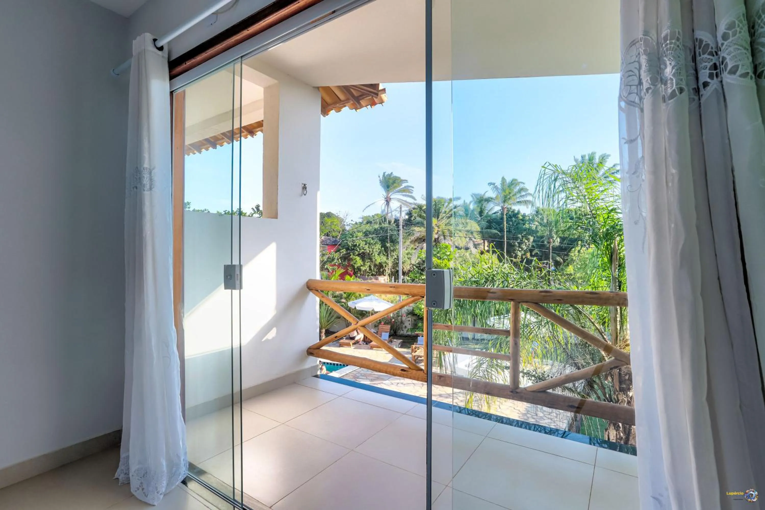 Balcony/Terrace in Pousada Terra Mar Way