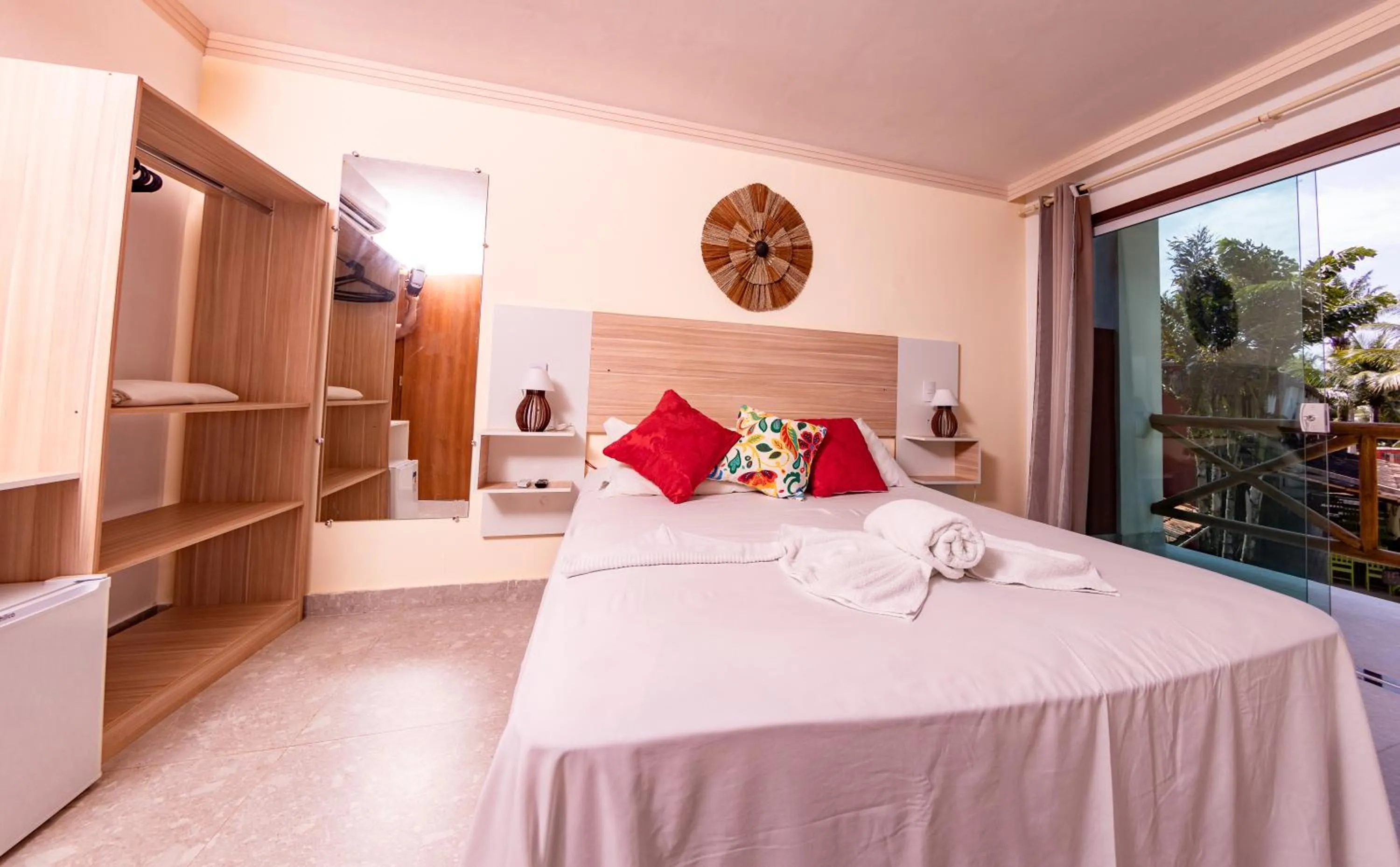 Bed in Pousada Terra Mar Way