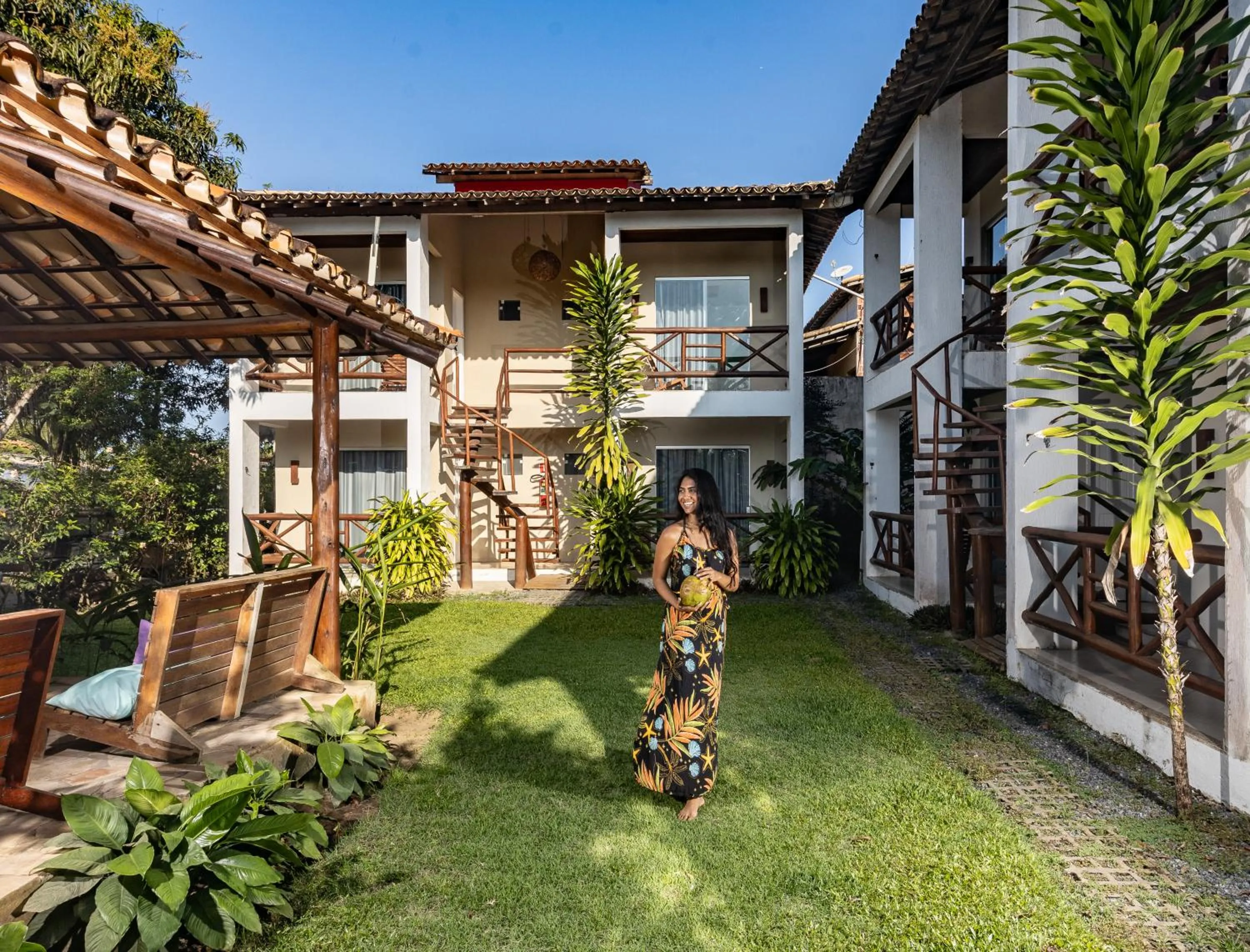 Facade/entrance in Pousada Terra Mar Way