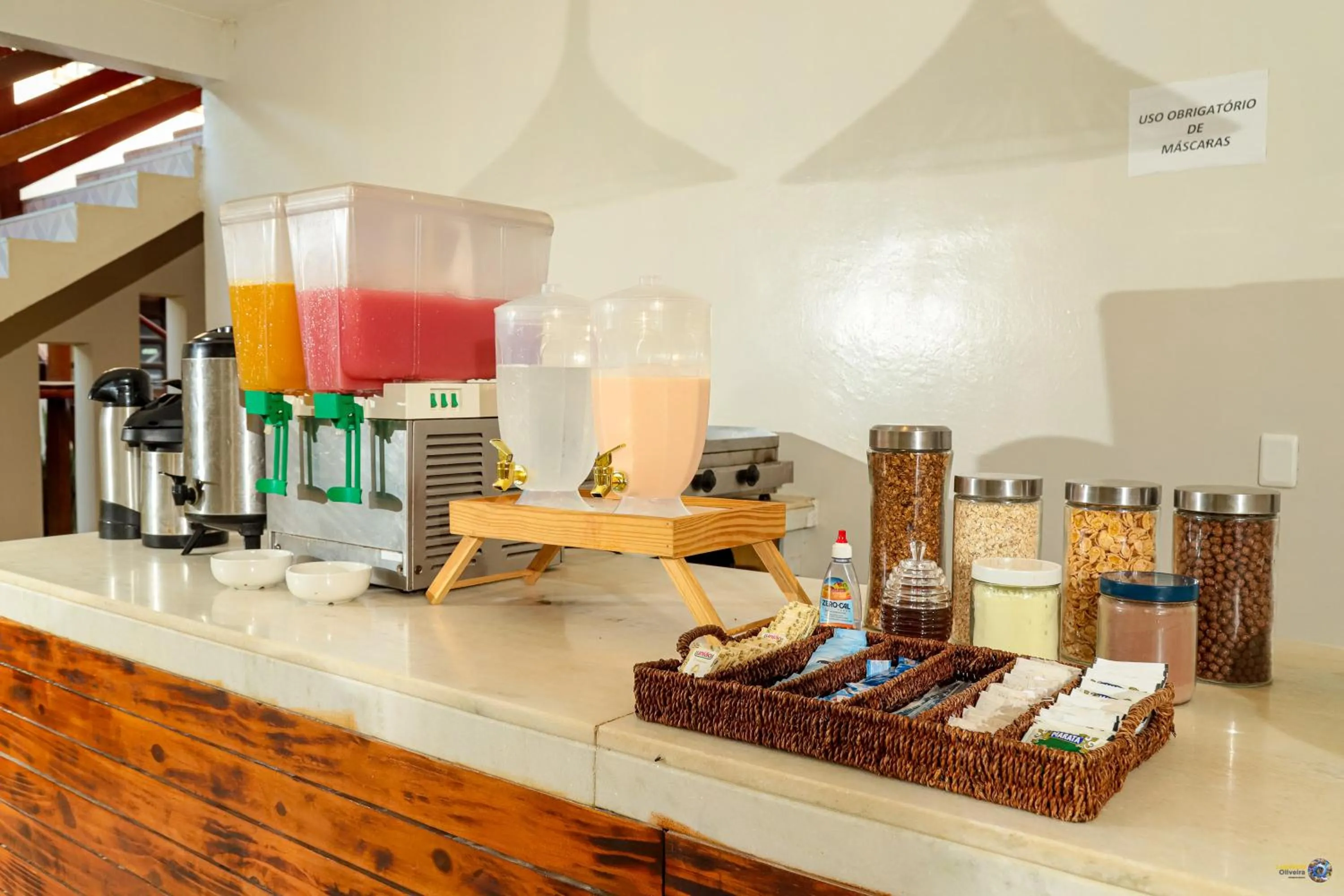 Breakfast in Pousada Terra Mar Way