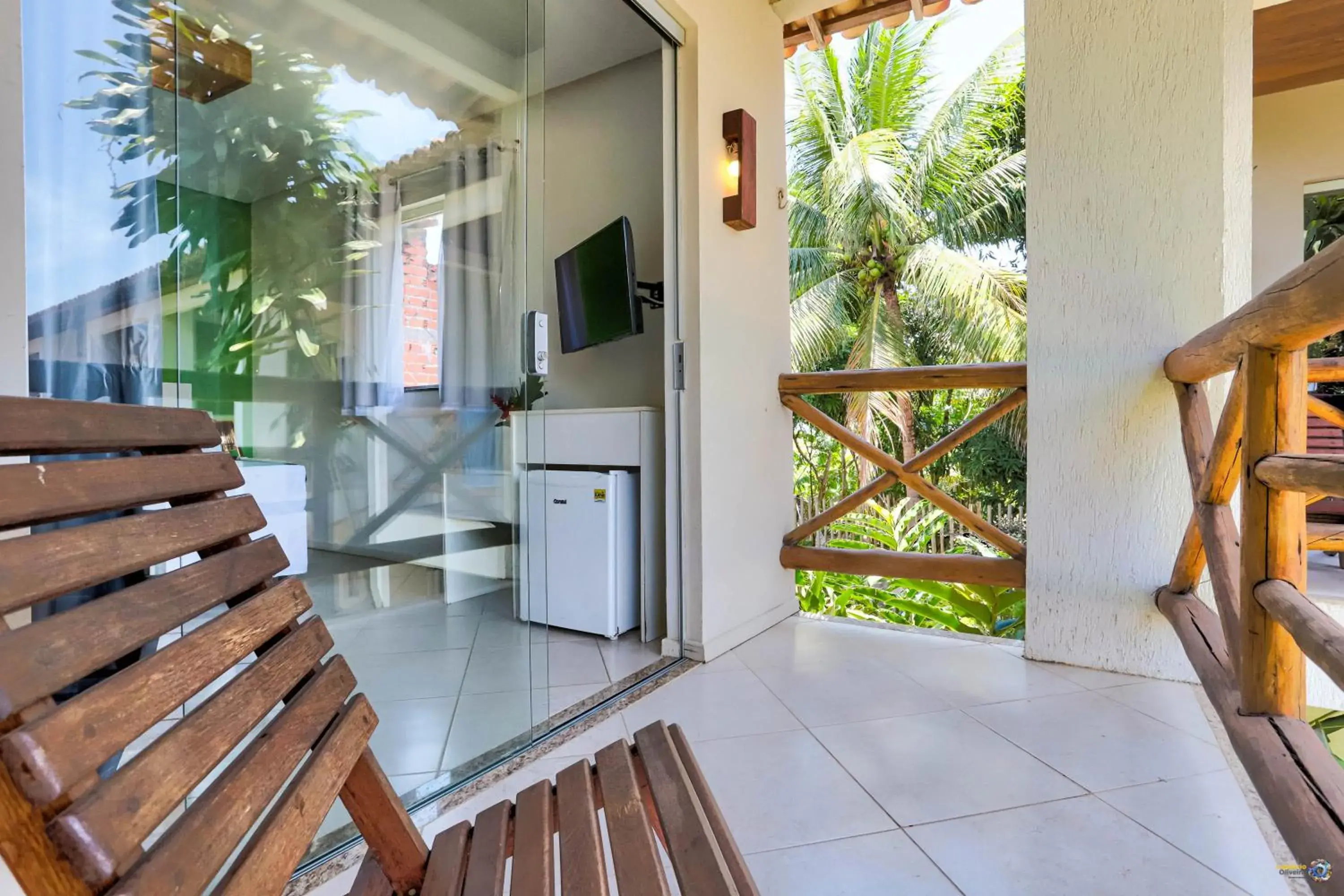 Double Room with Garden View in Pousada Terra Mar Way Double Room with Garden View in Pousada Terra Mar Way