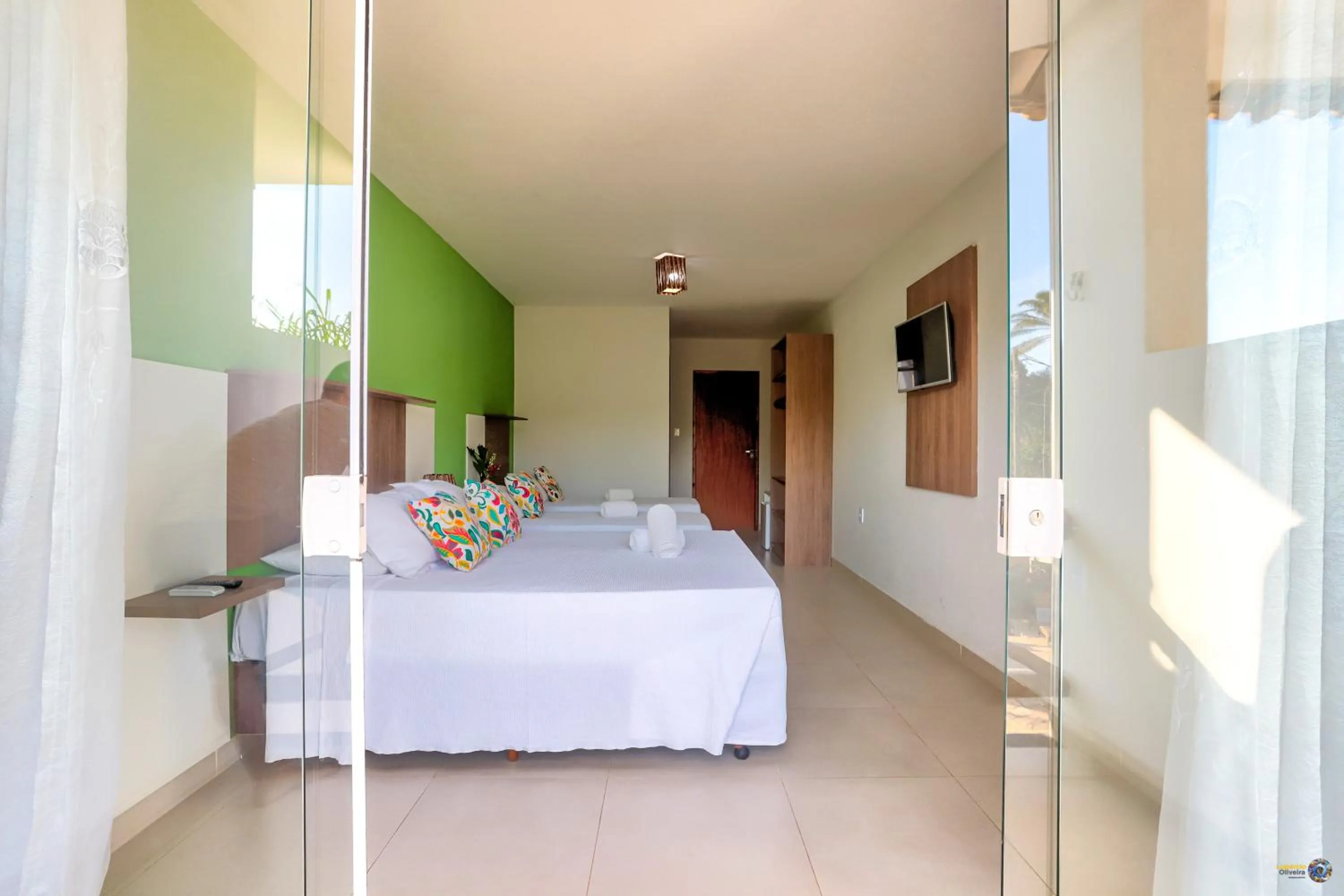 Photo of the whole room, Bed in Pousada Terra Mar Way
