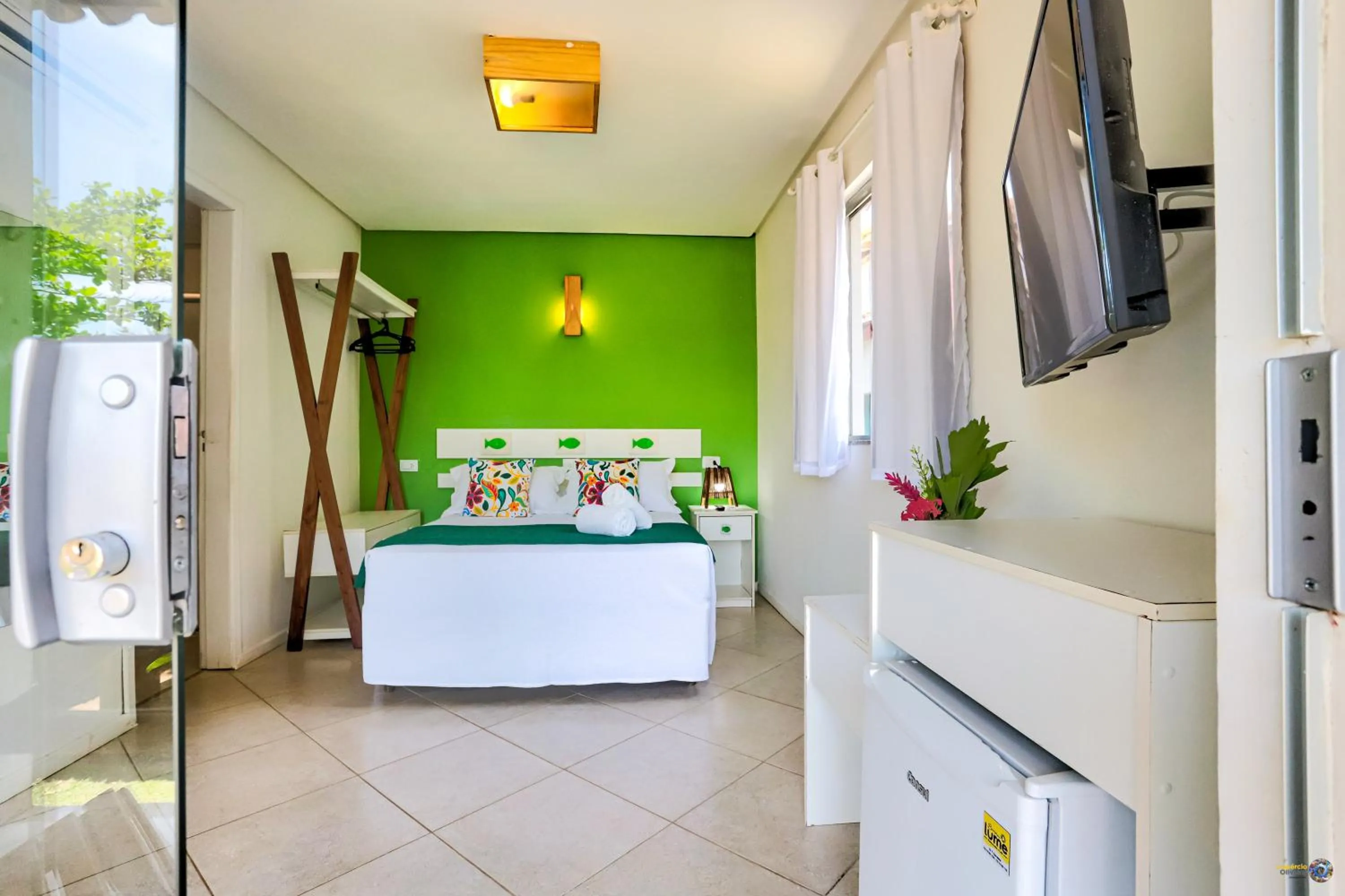 Photo of the whole room, Bed in Pousada Terra Mar Way