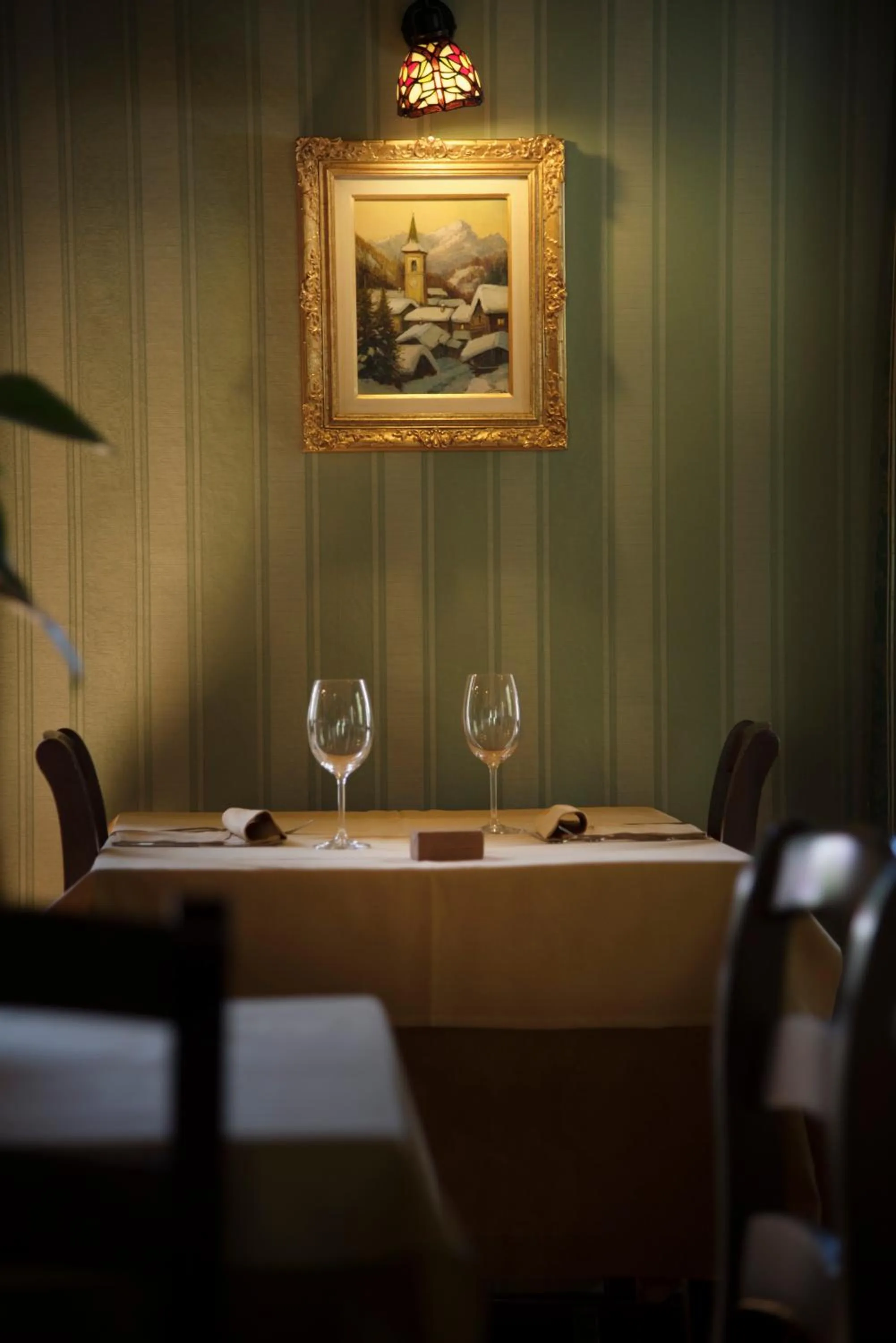 Dining area in Albergo Monte Cervino