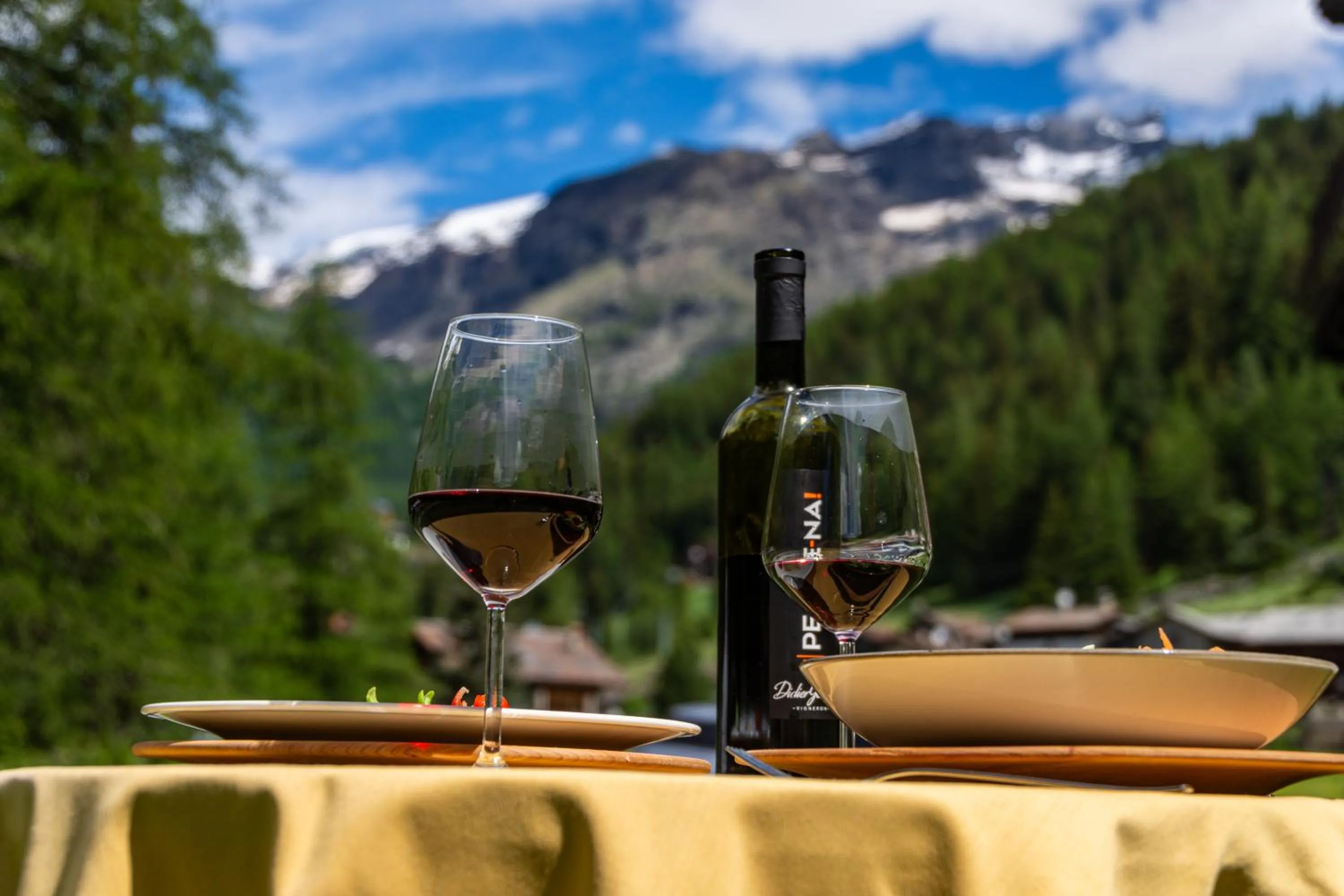 Food and drinks in Albergo Monte Cervino