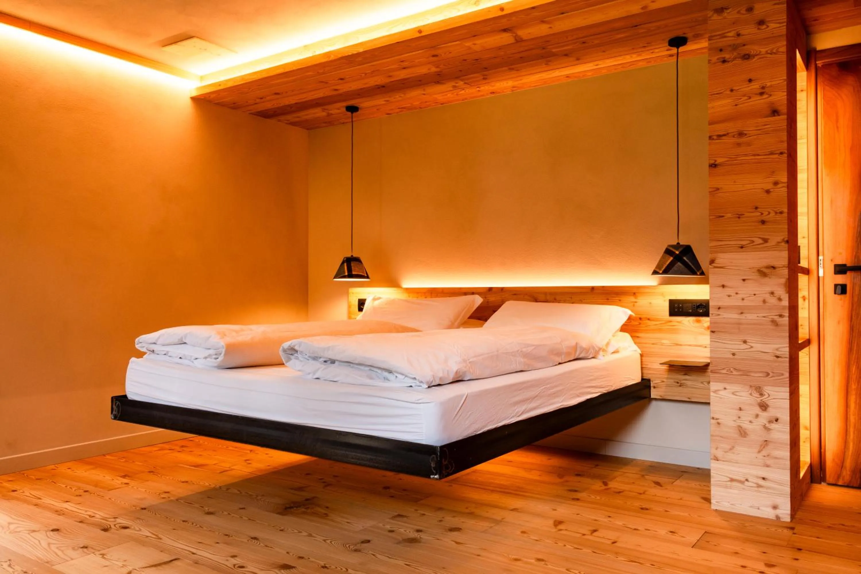 Photo of the whole room, Bed in Albergo Monte Cervino