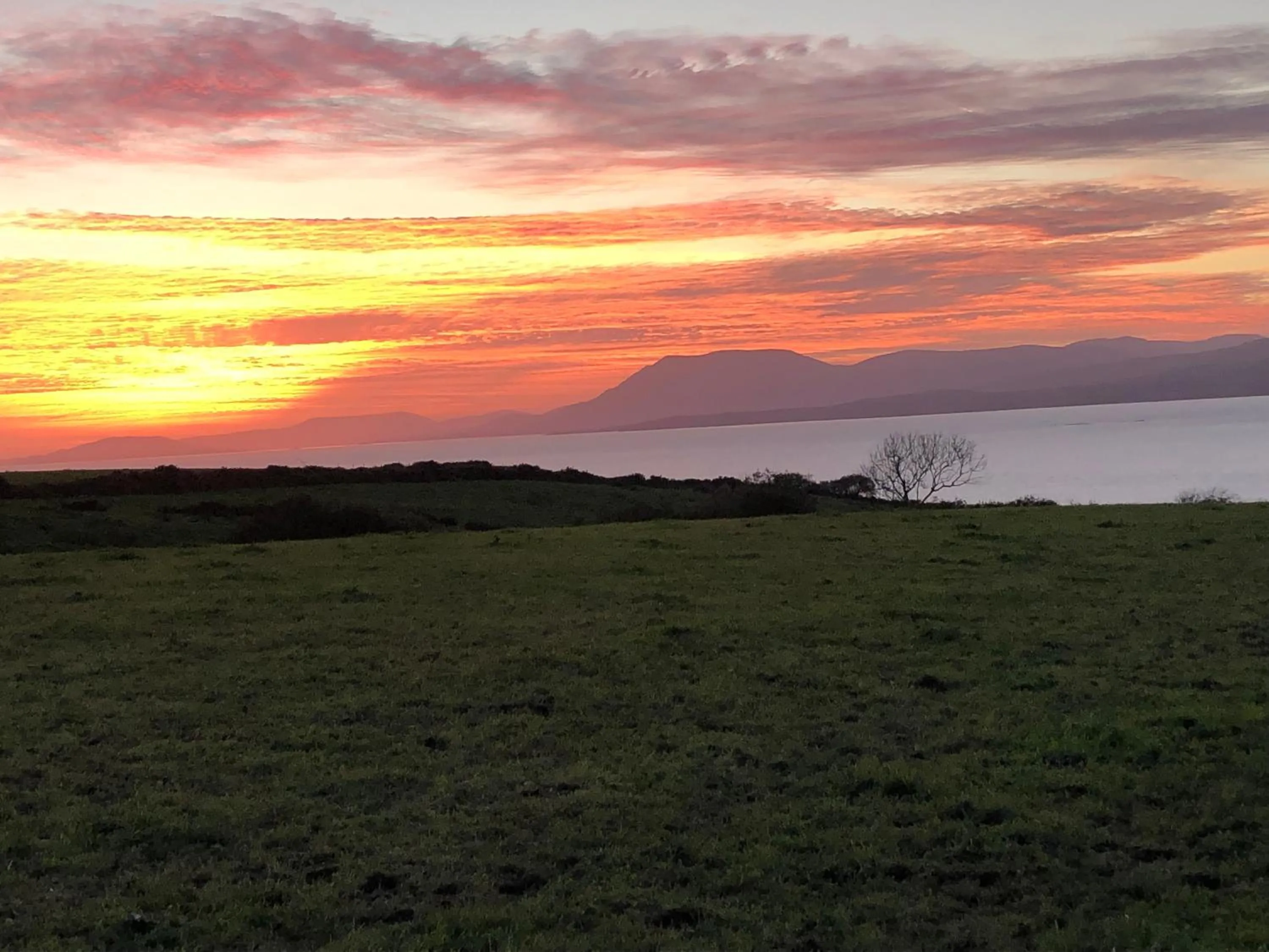 Sunset in Dromcloc House