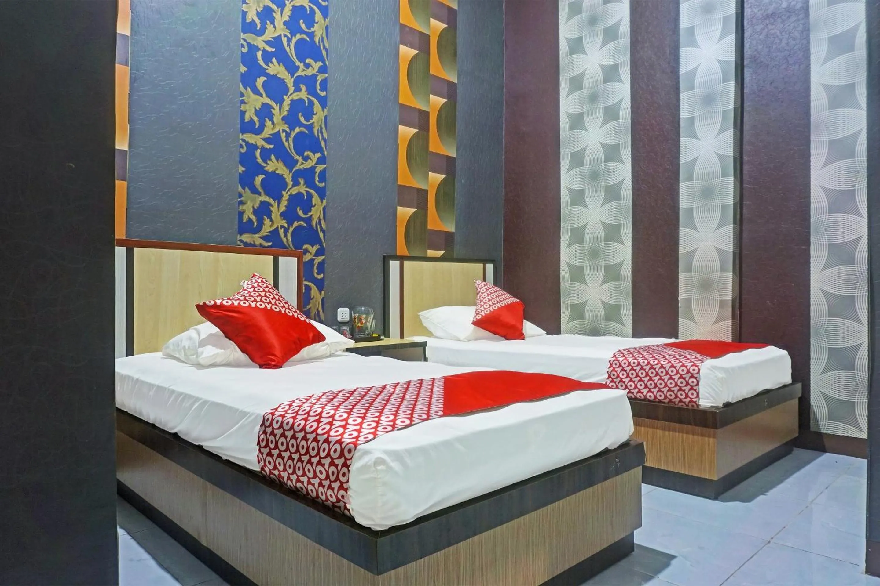 Bedroom, Bed in Collection O 91488 Hotel Lingkarsut Jeneponto Near Patung kuda, Jeneponto