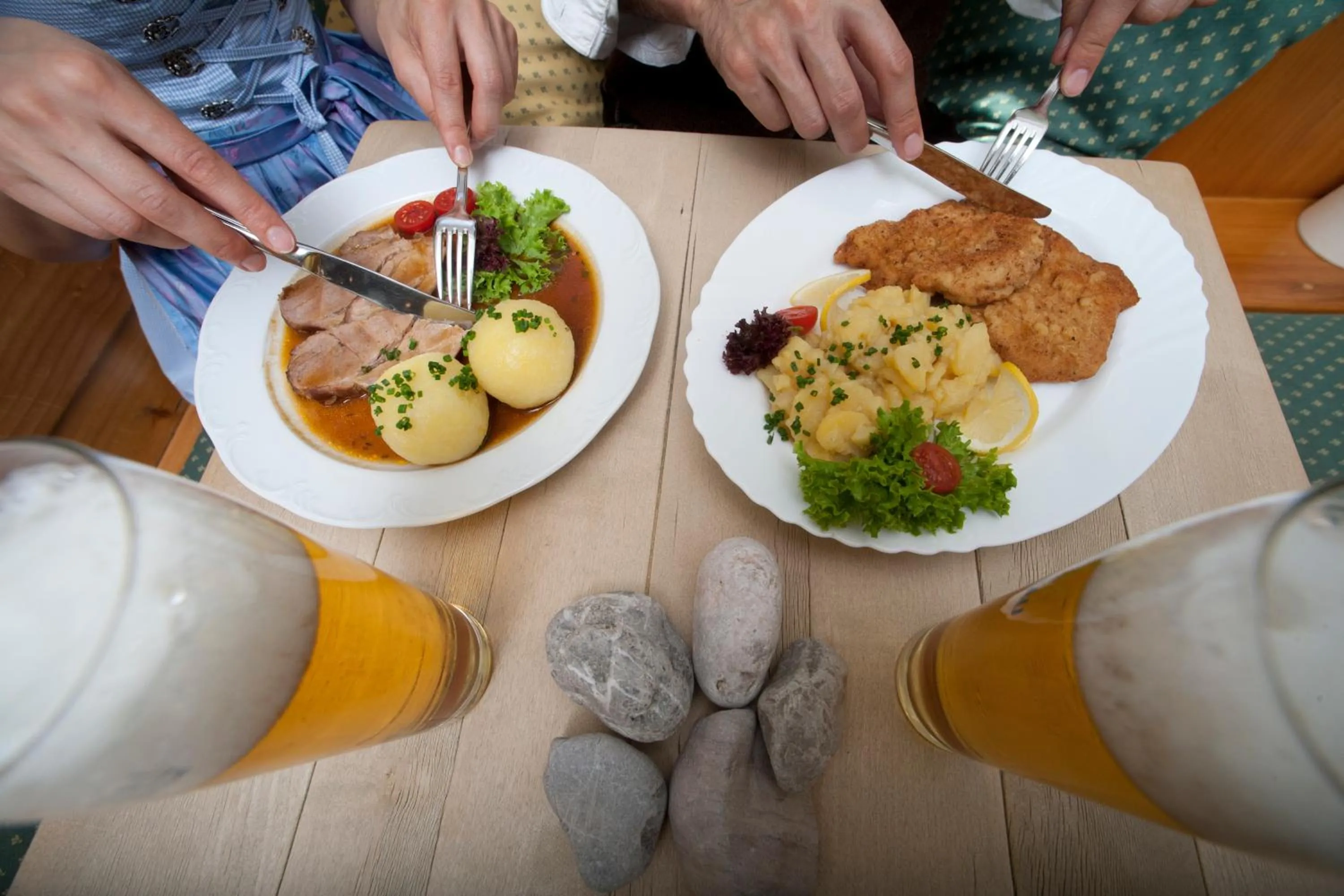 Food and drinks in Posthotel Kolberbräu