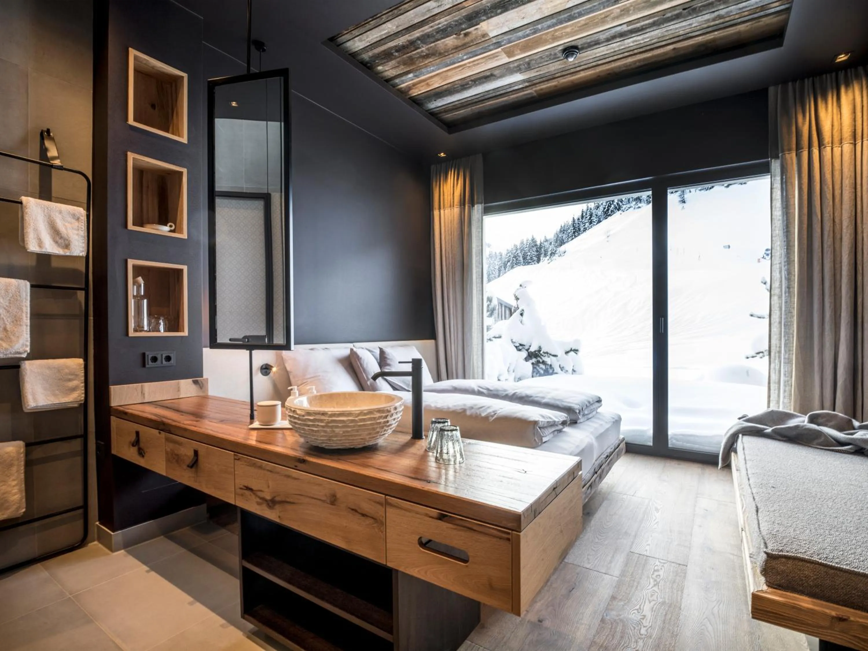 Photo of the whole room, Bed in KRAFTalm