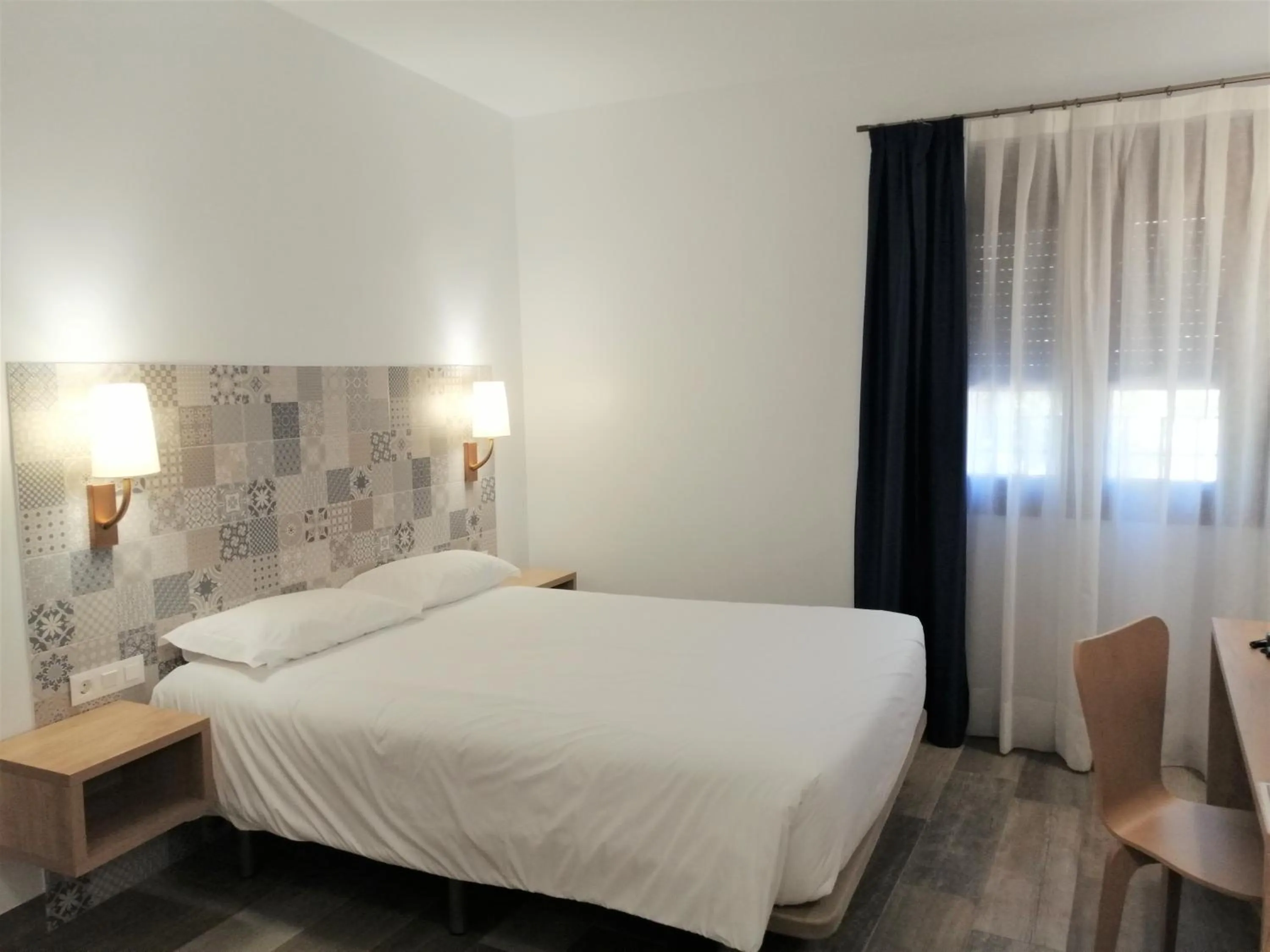 Bed in Hostal Restaurante Villa de Brihuega