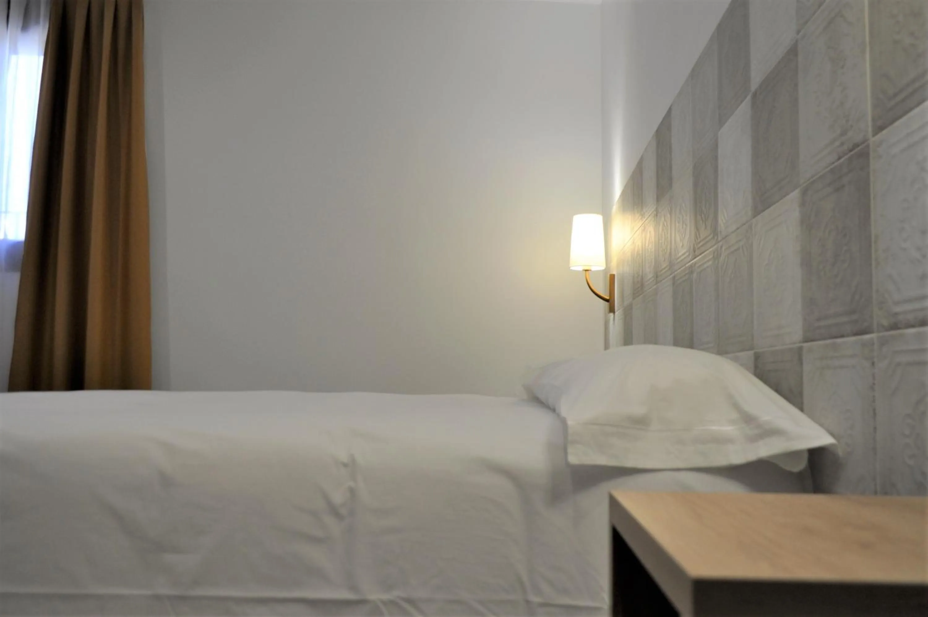 Bed in Hostal Restaurante Villa de Brihuega