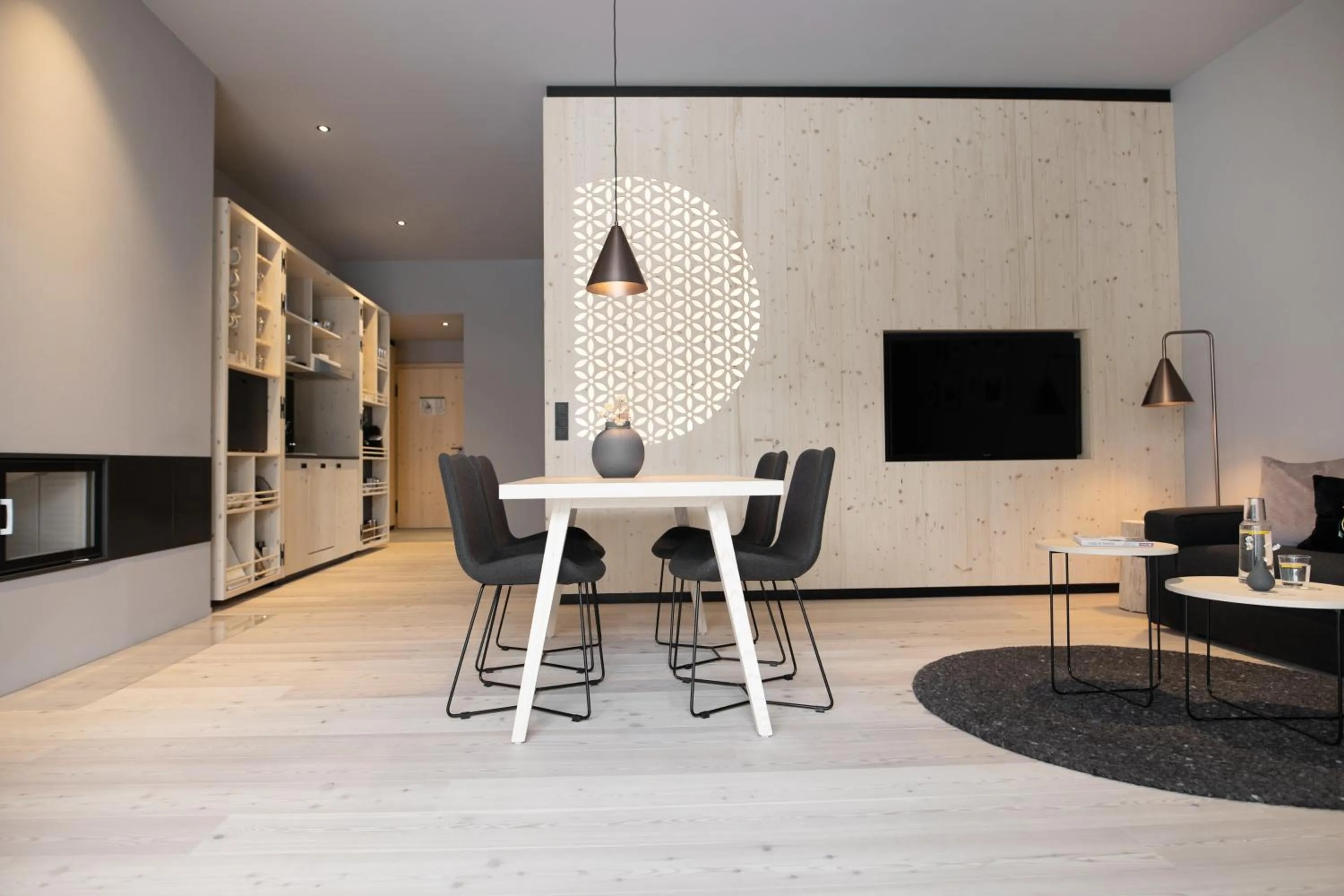 Kitchen or kitchenette in Amrai Suites