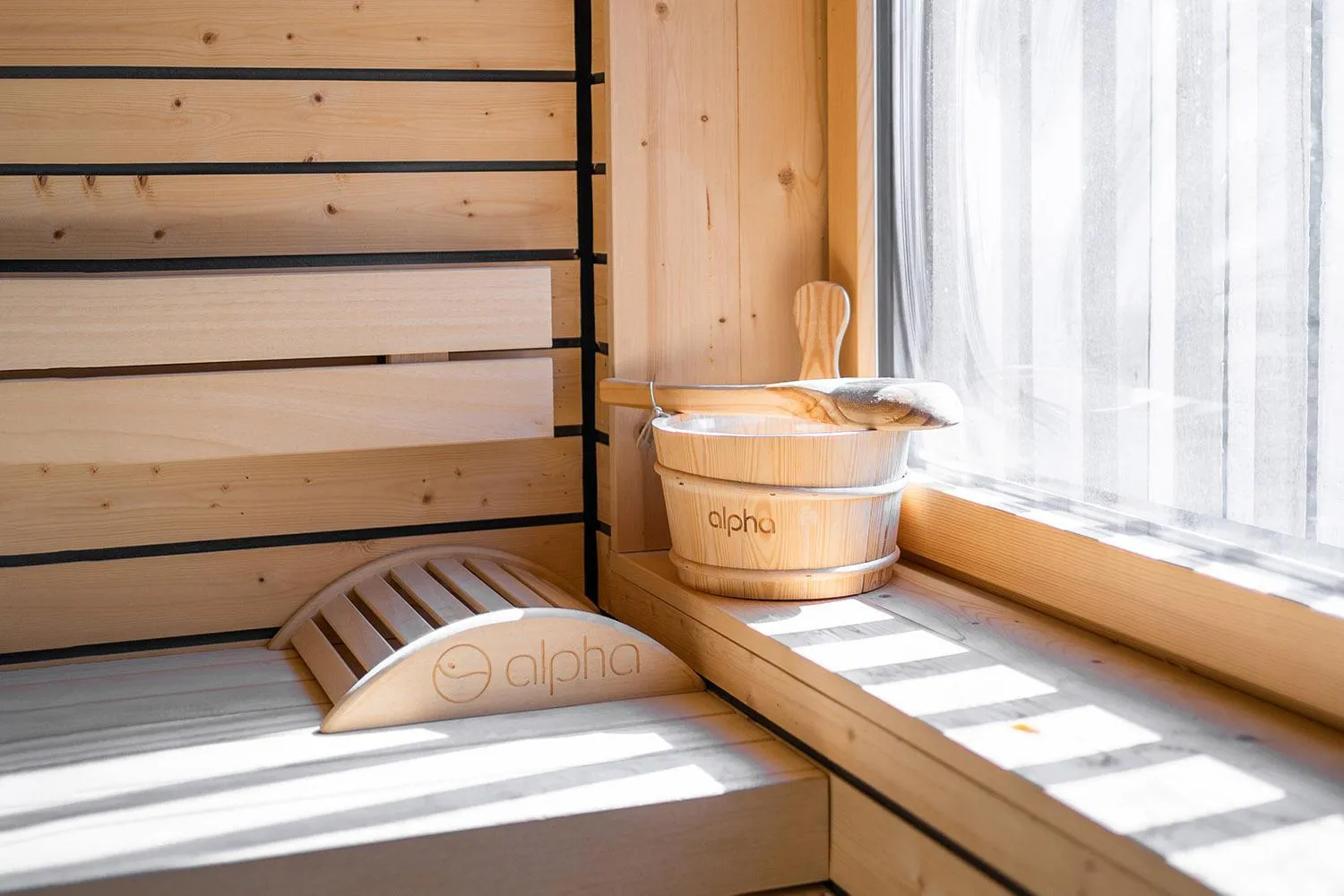 Sauna in Amrai Suites