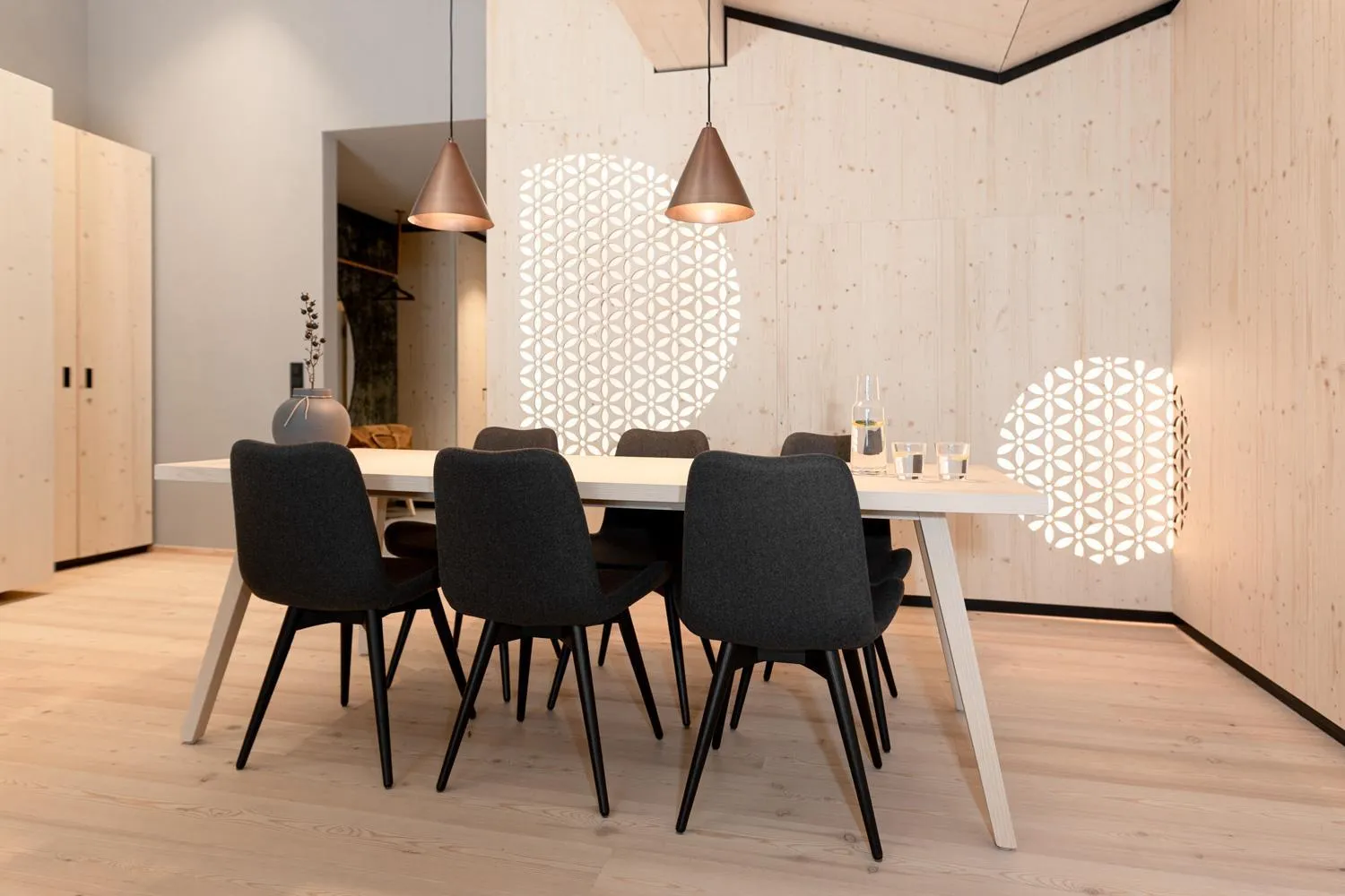 Dining area in Amrai Suites