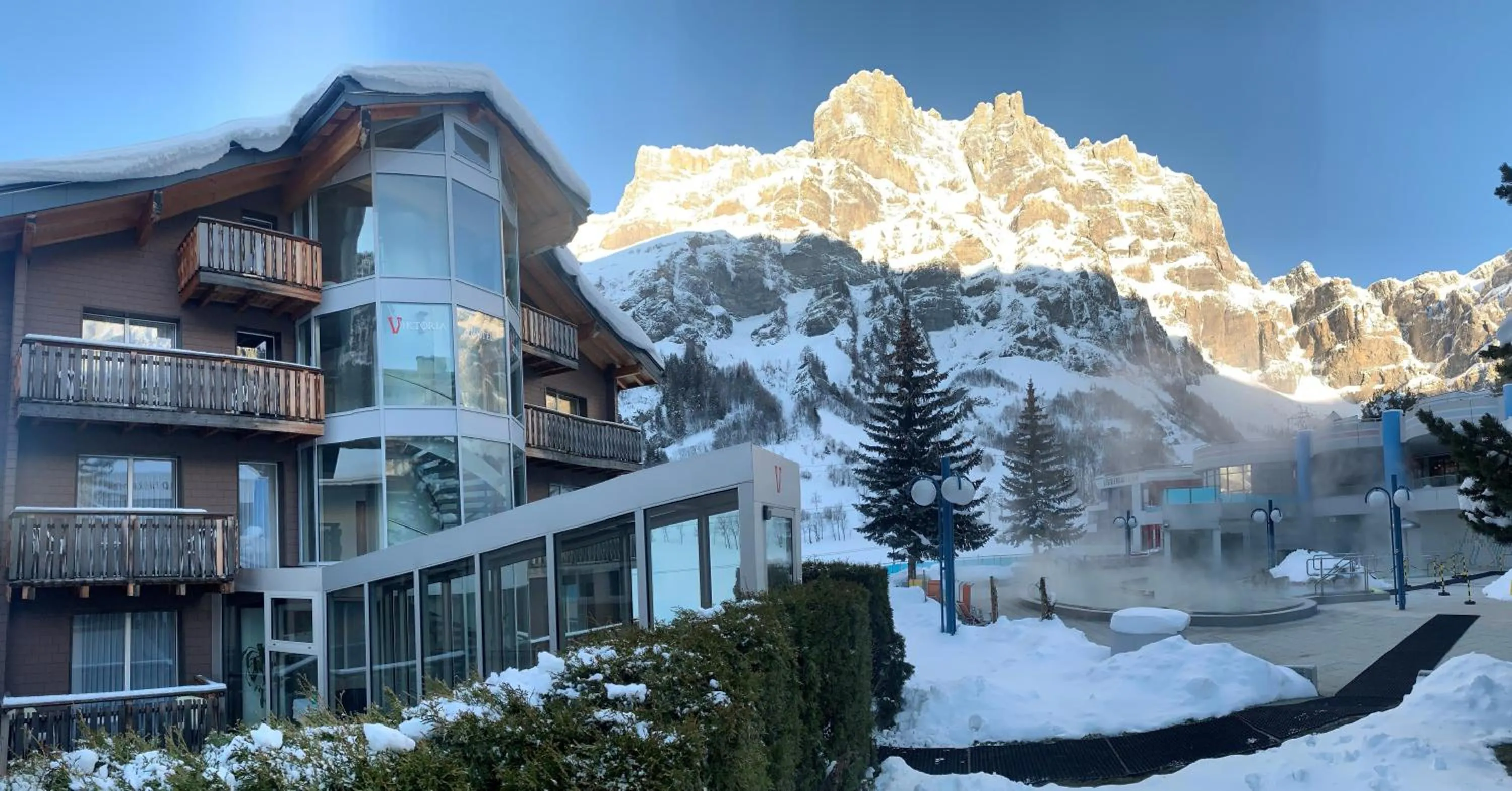 Property building in Hotel Viktoria-Leukerbad-Therme