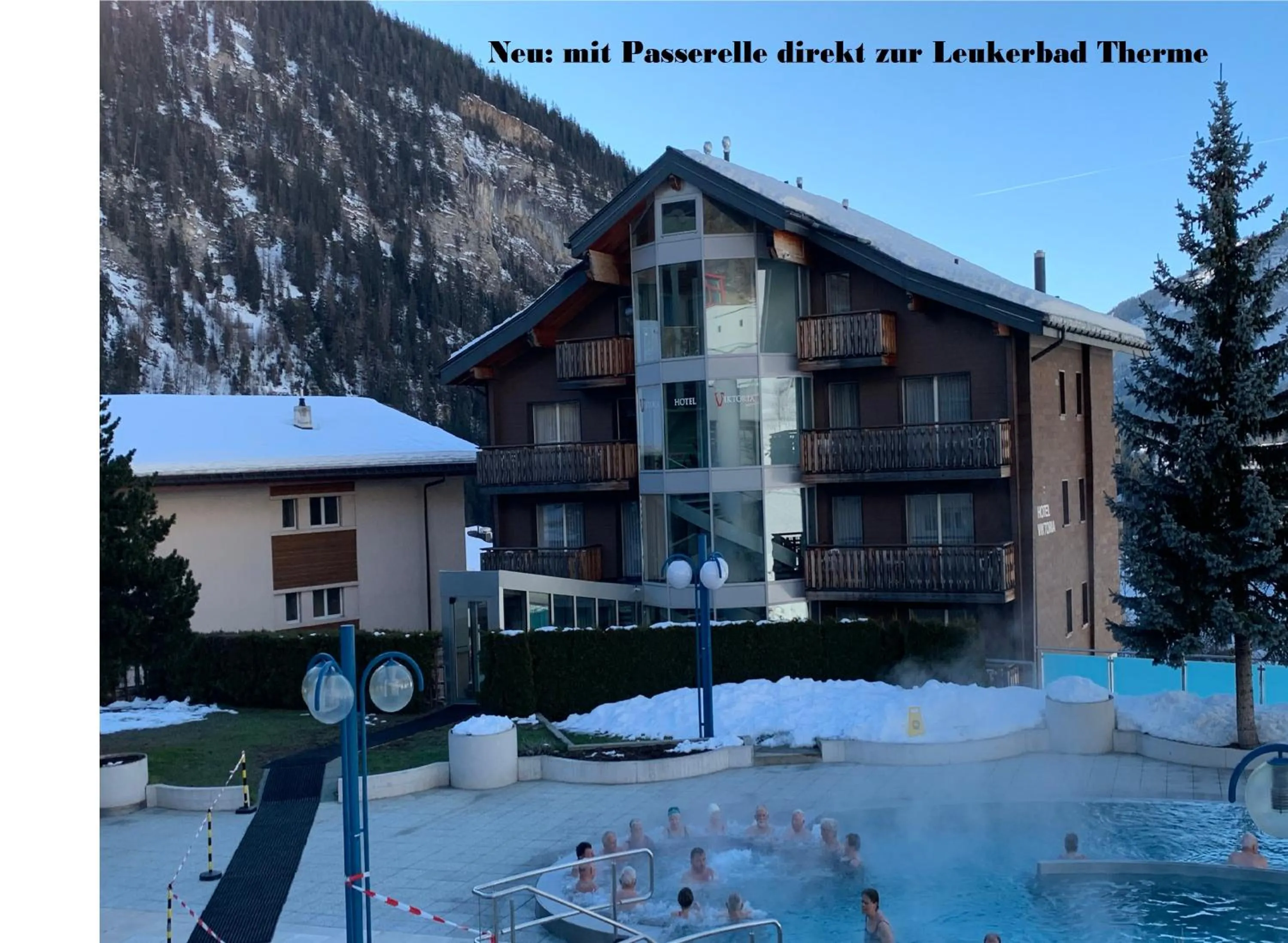 Property building in Hotel Viktoria-Leukerbad-Therme
