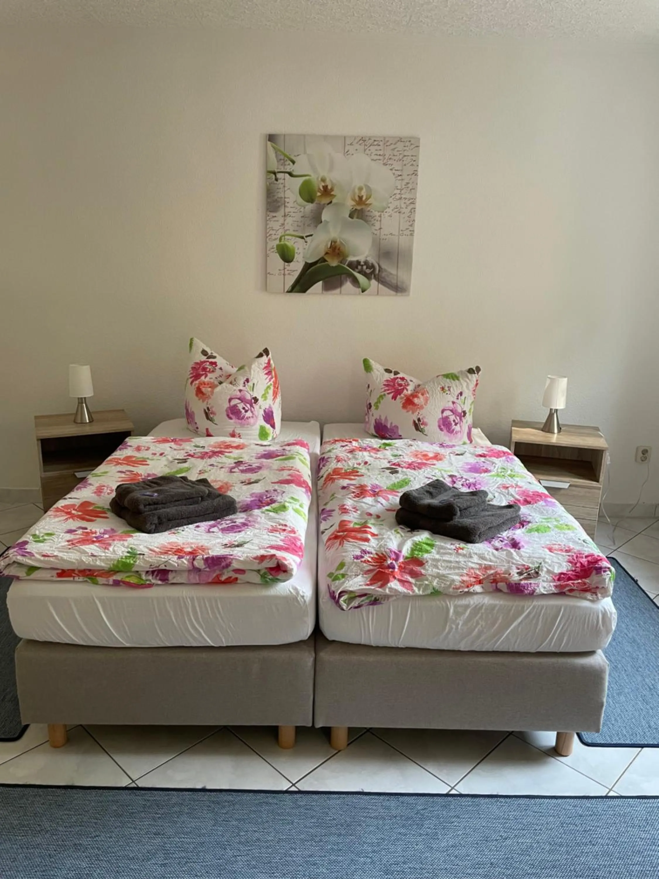 Bedroom, Bed in An der Gärtnerei