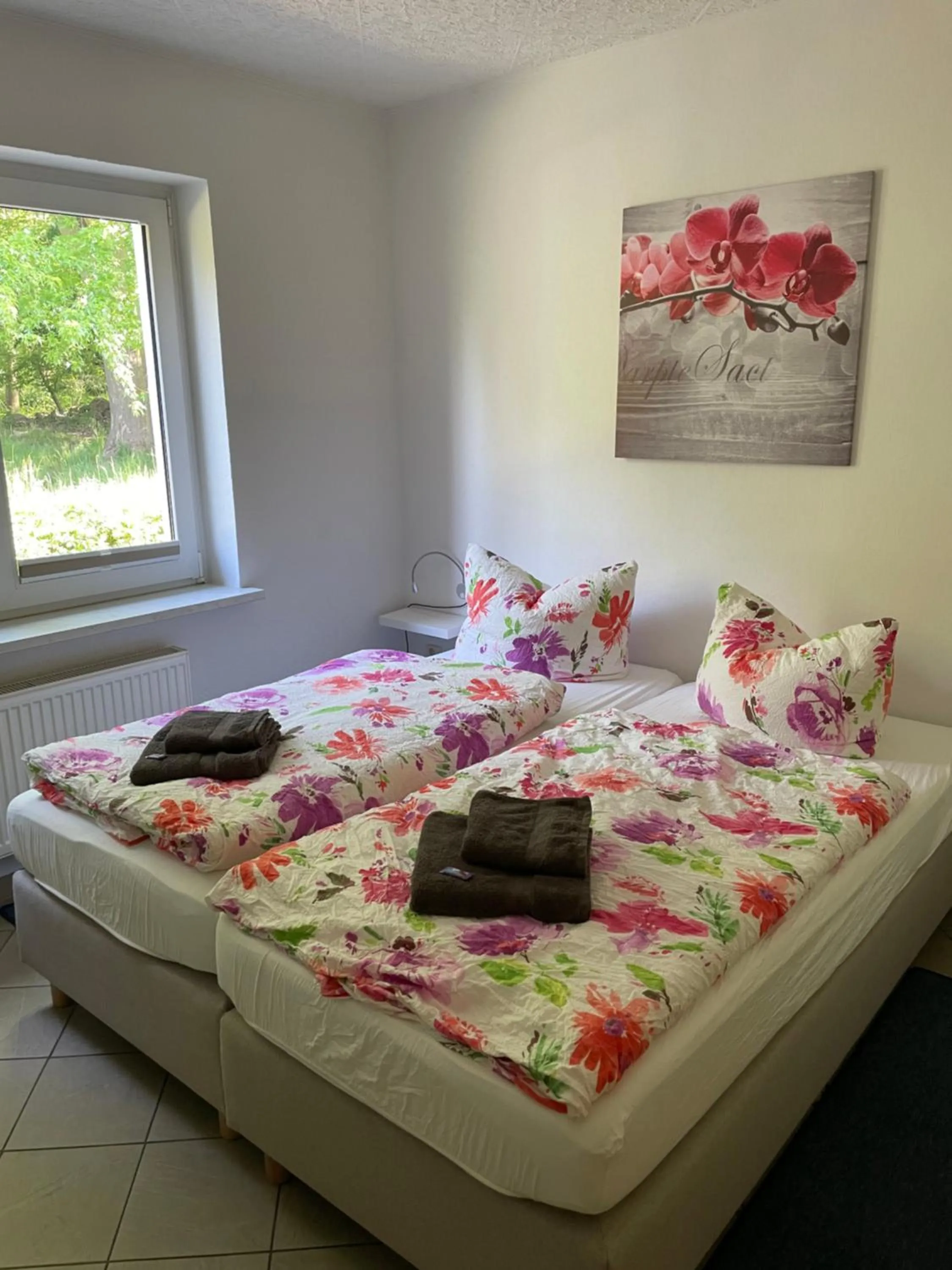 Bedroom, Bed in An der Gärtnerei