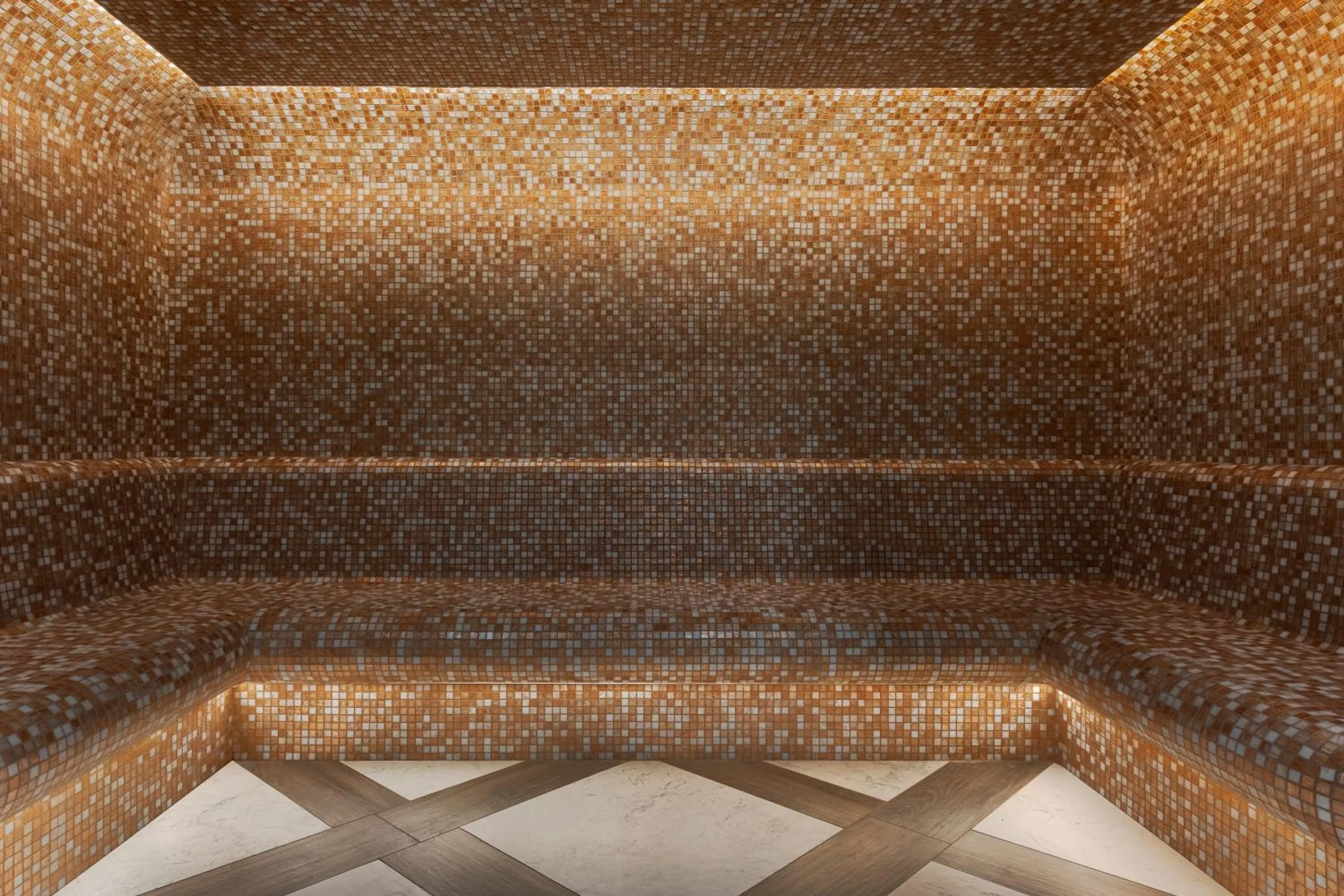 Steam room in Schloßhotel Althörnitz Neubau