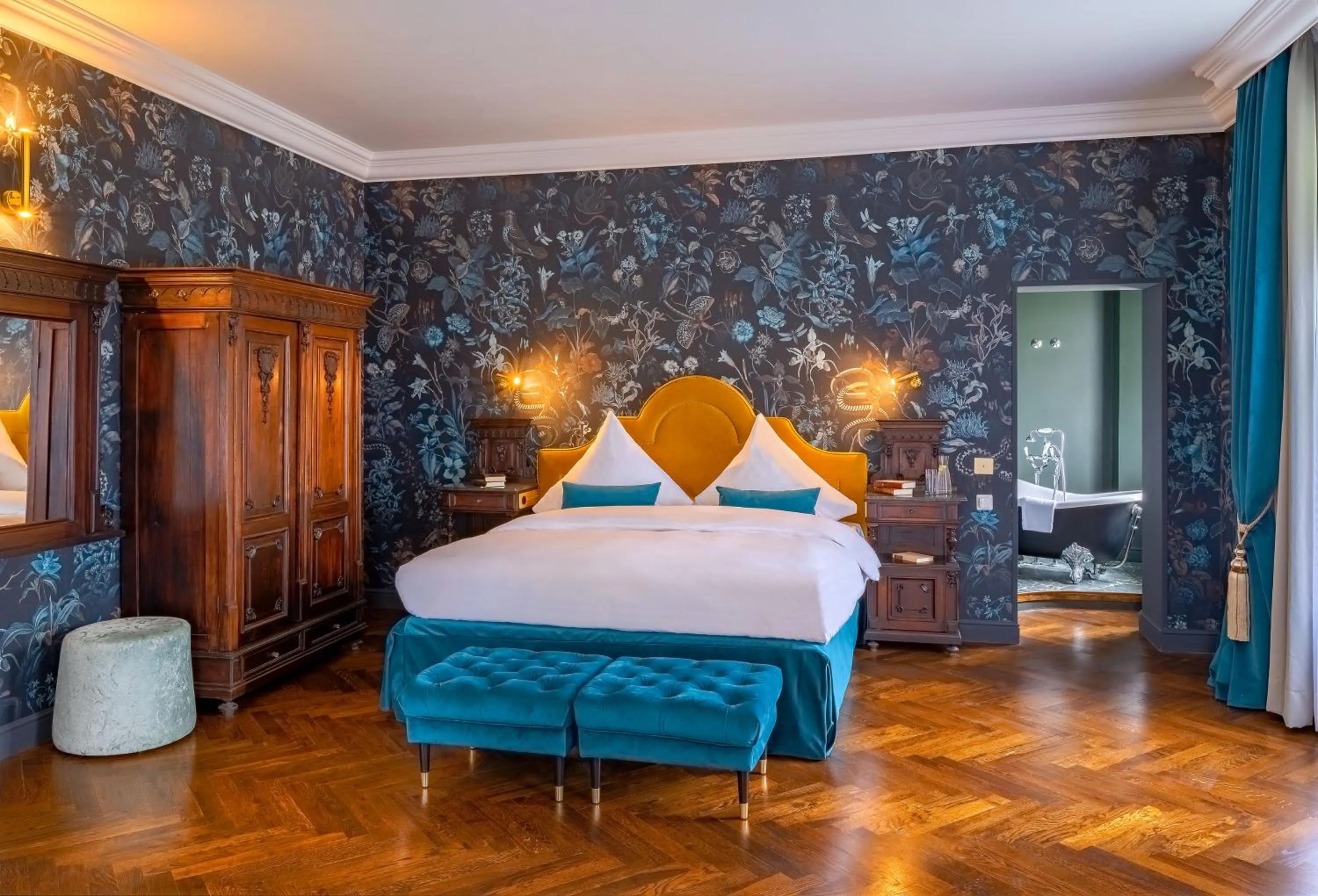 Junior Suite with Garden View in Schloßhotel Althörnitz Neubau