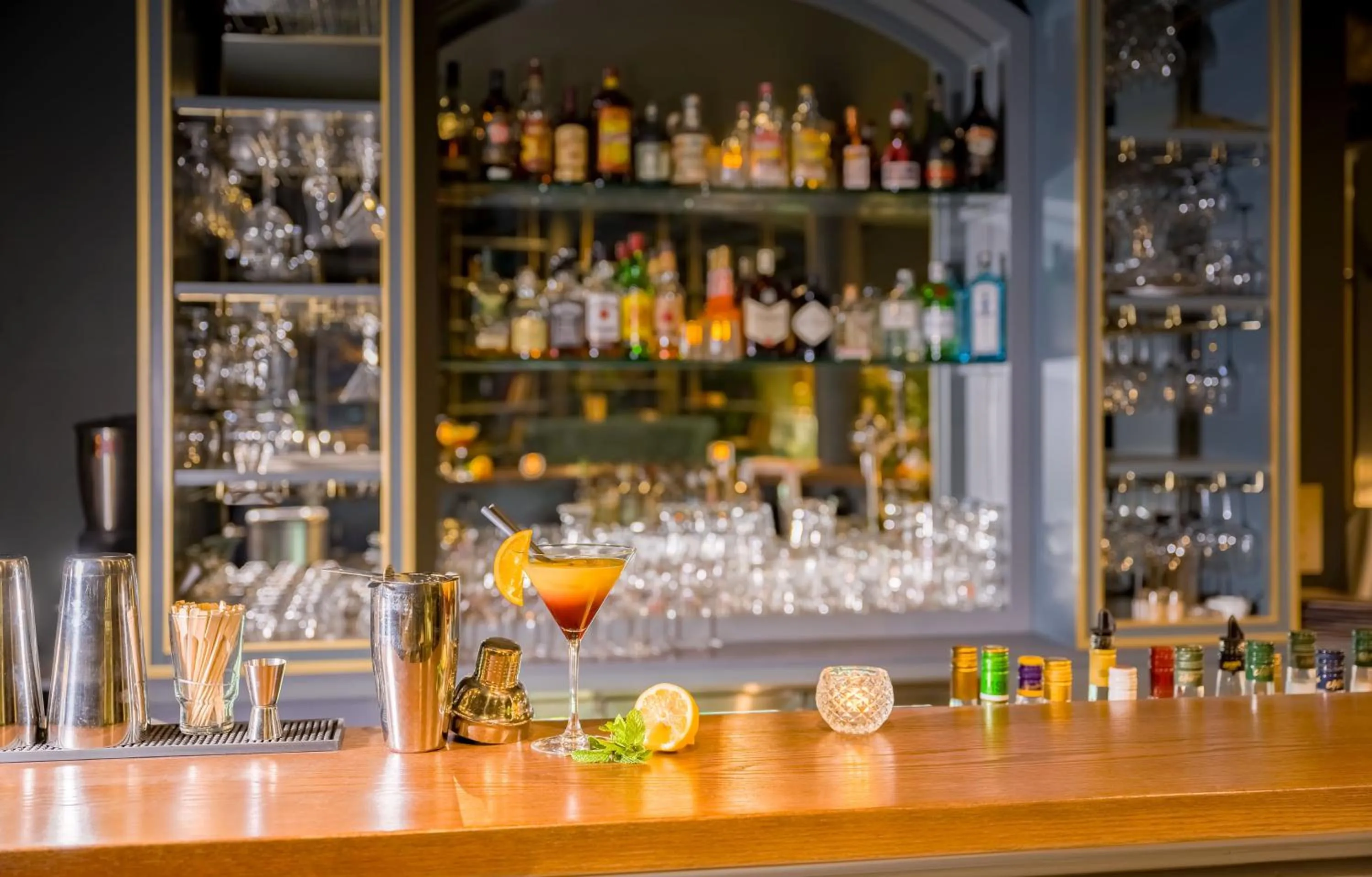 Restaurant/places to eat in Schloßhotel Althörnitz Neubau