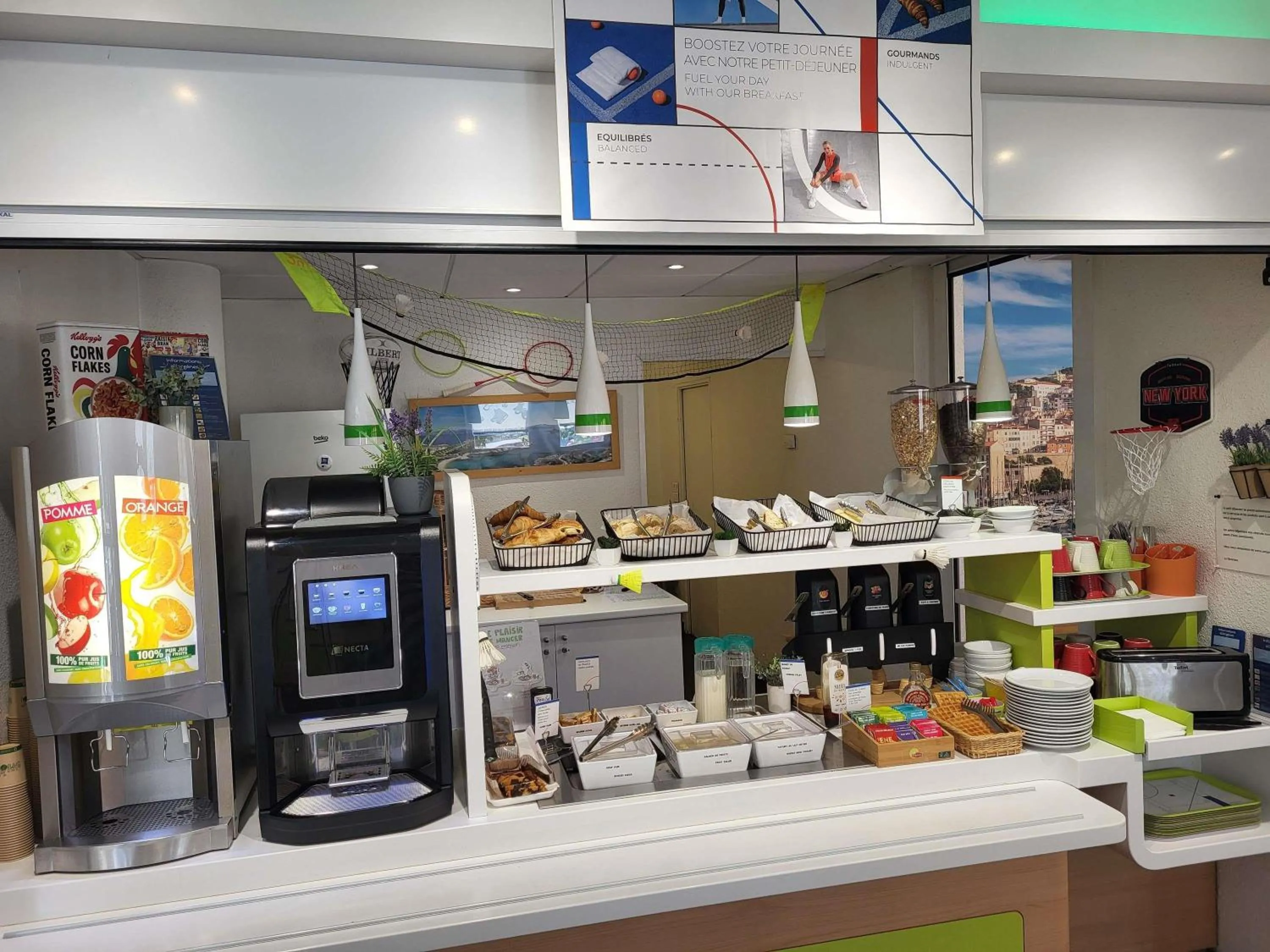 Breakfast in Ibis Budget Marseille Valentine