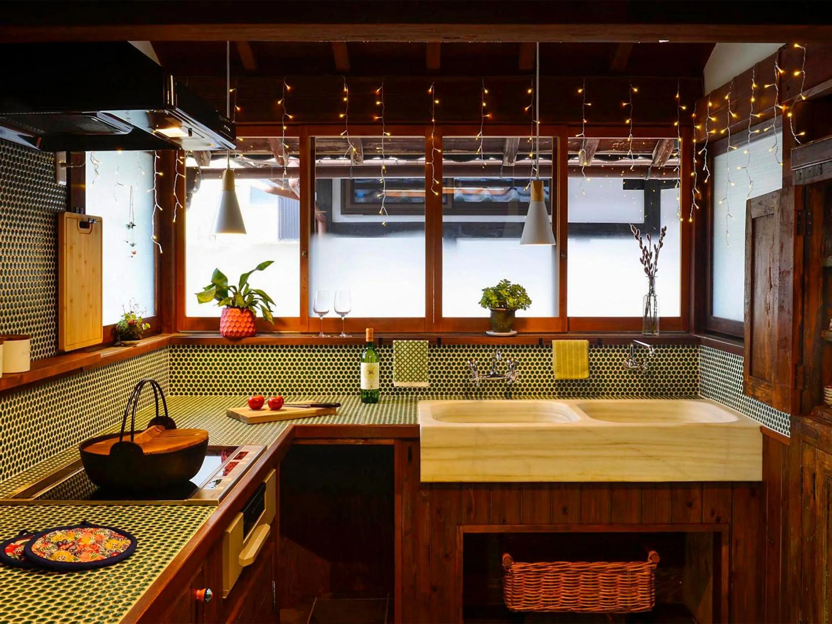 kitchen in Casa Miyama