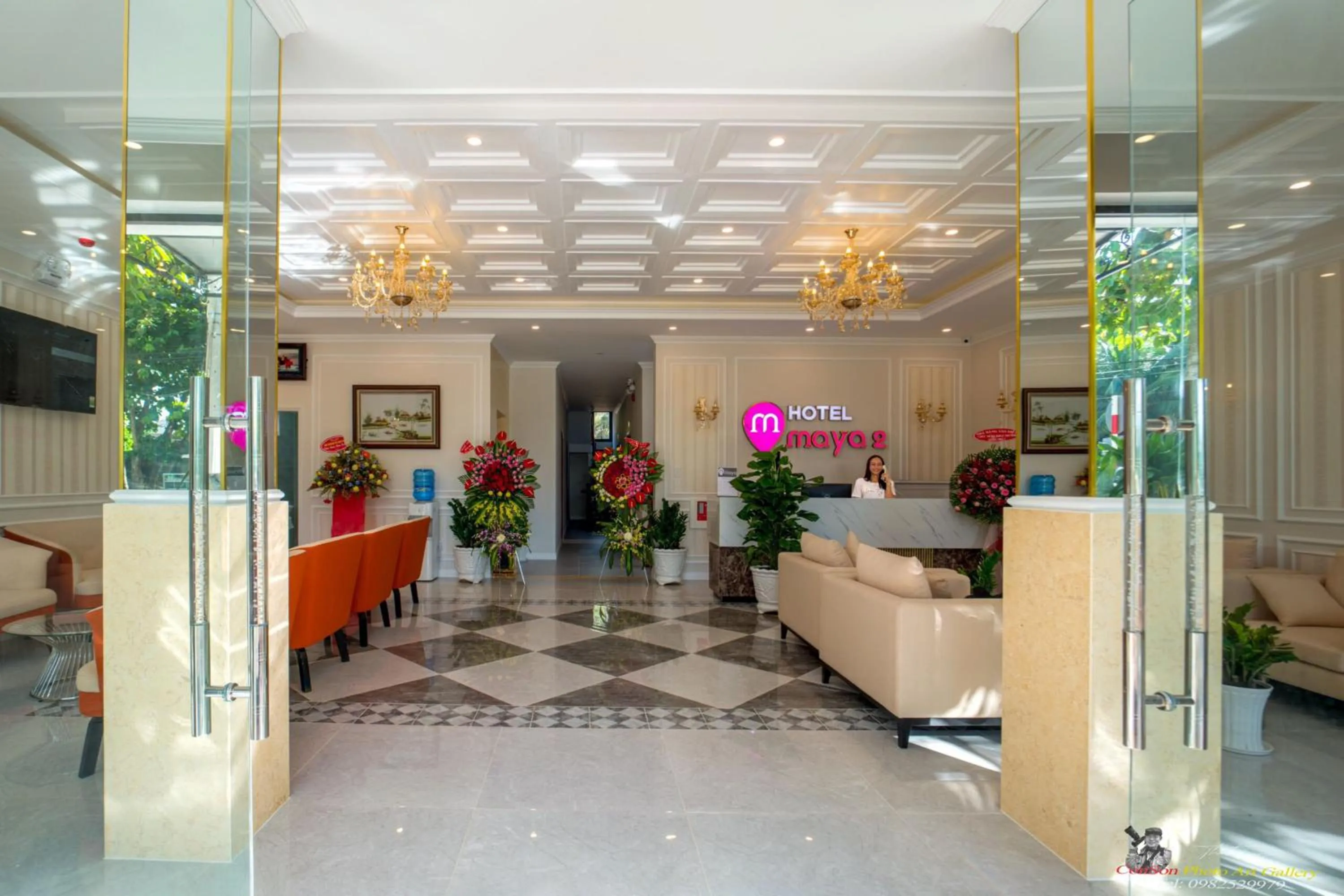 Facade/entrance in Maya Hotel 2