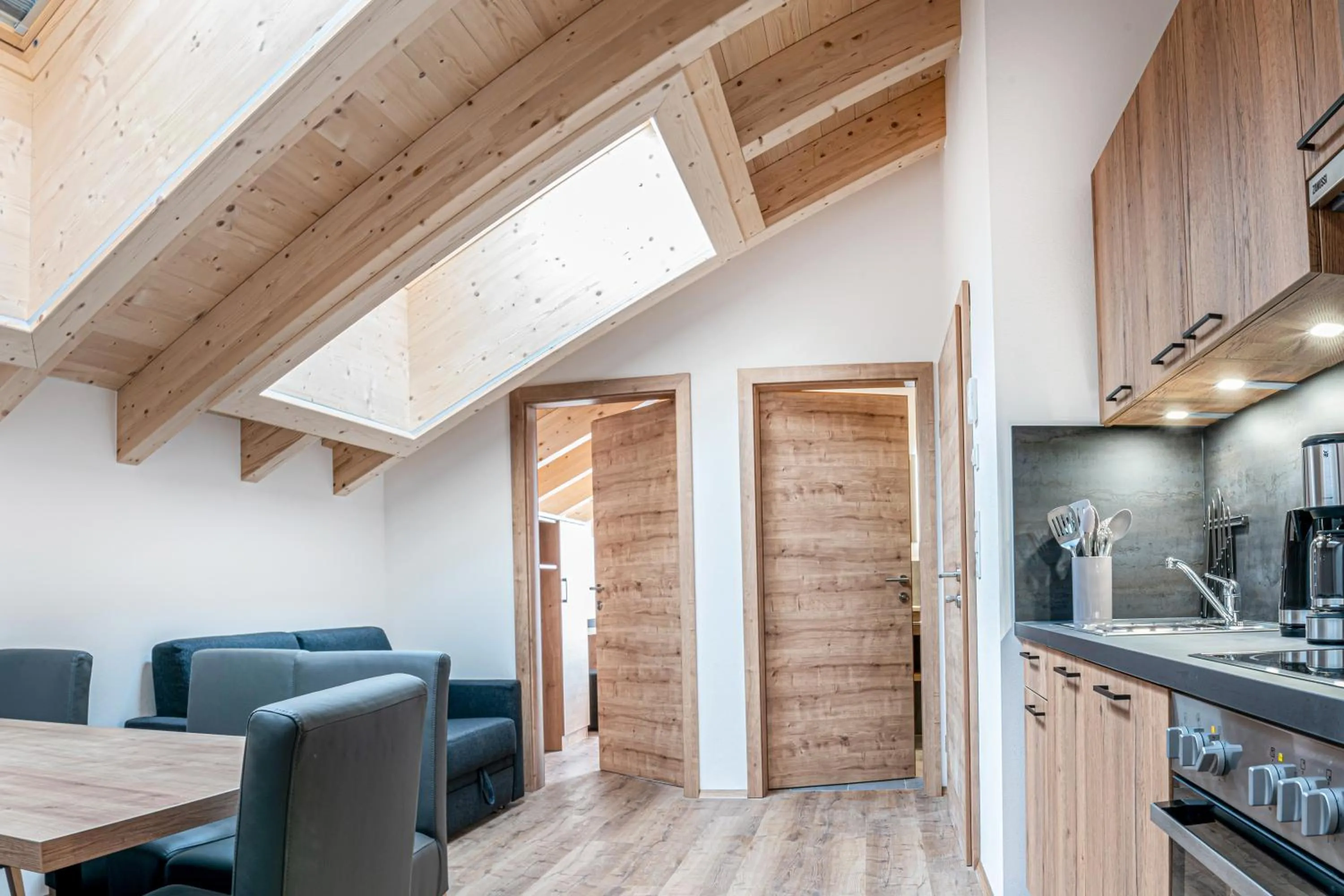 Kitchen or kitchenette in Bauernhaus Martinus