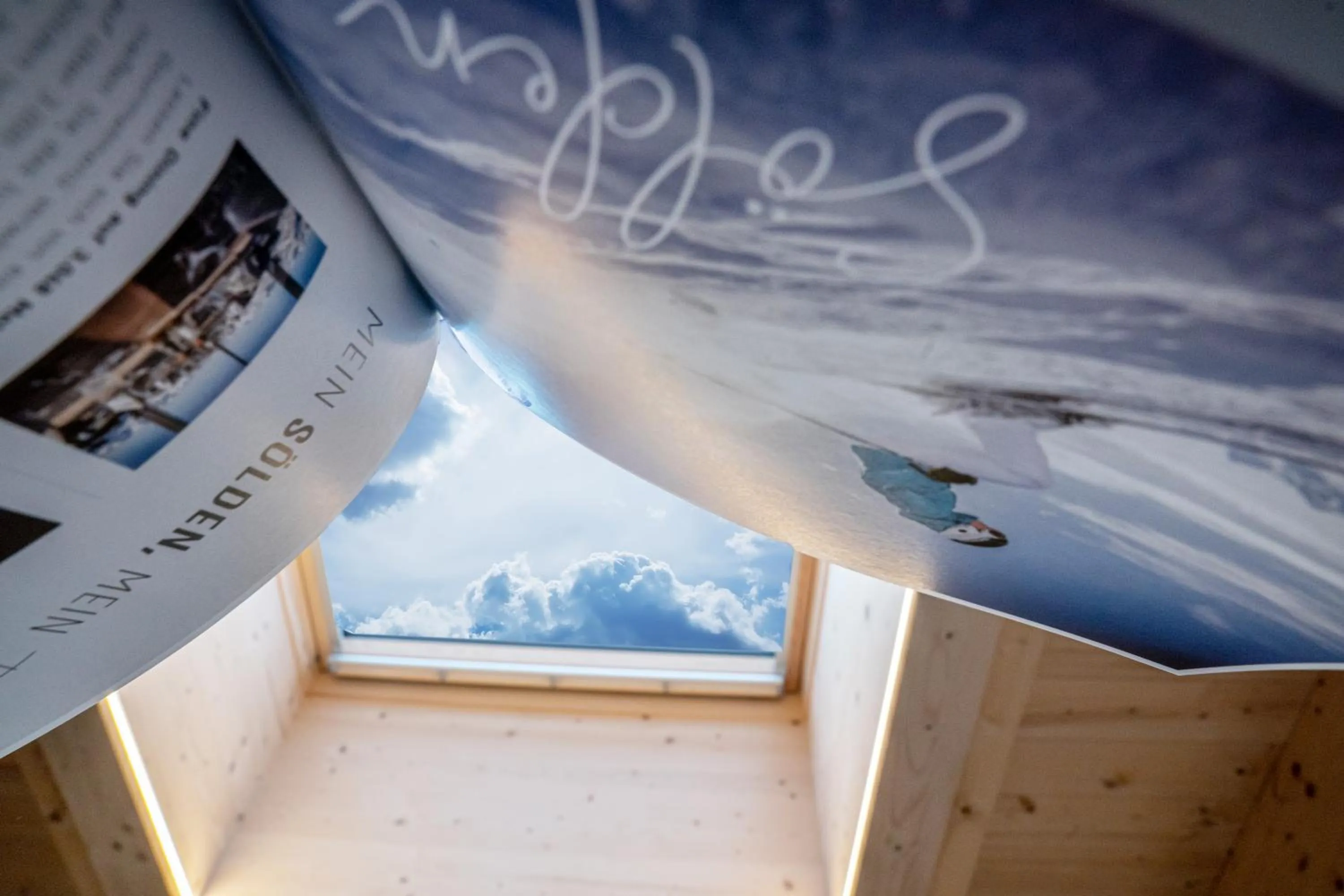 Mountain view in Bauernhaus Martinus