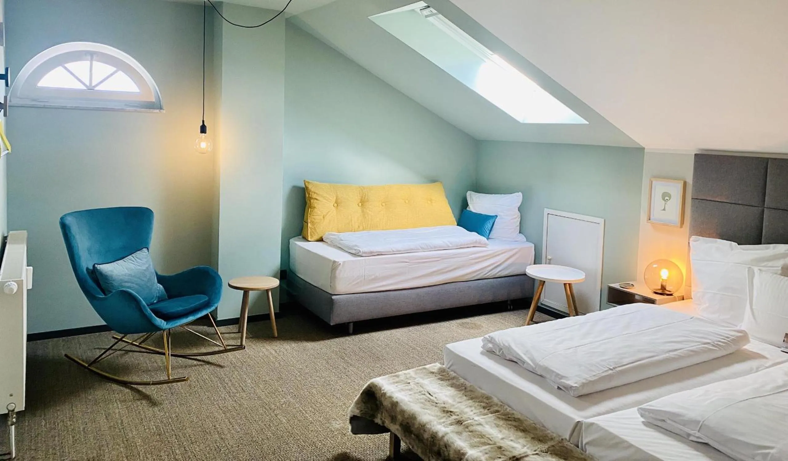 Photo of the whole room, Bed in Designhotel Whitman