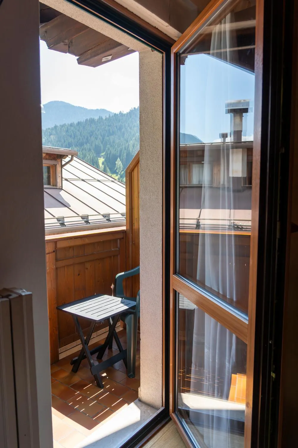 Balcony/Terrace in Hotel Serena - Tre Cime Views