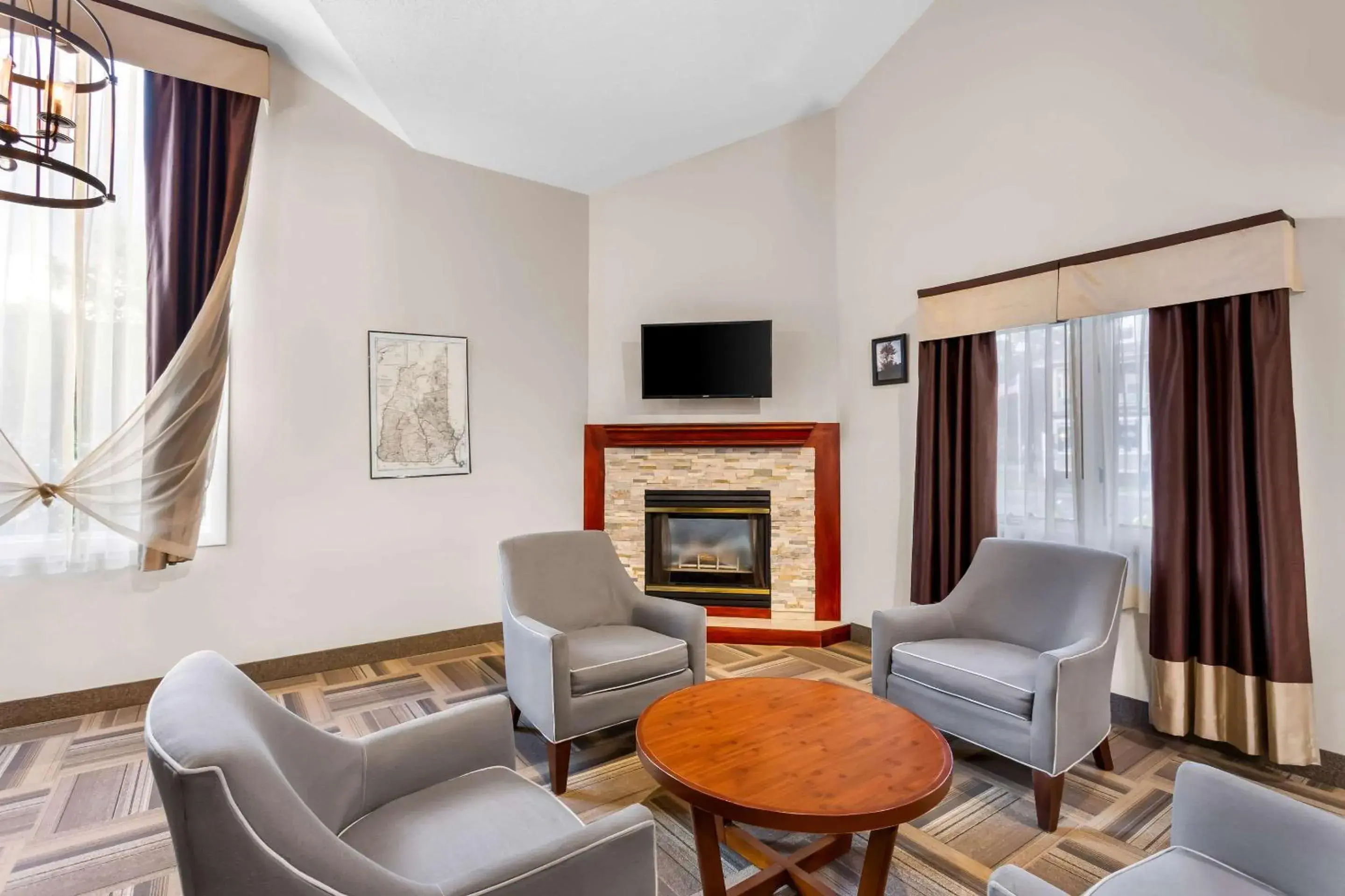 Lobby or reception in Rodeway Inn Gorham Riverside Lobby or reception in Rodeway Inn Gorham Riverside