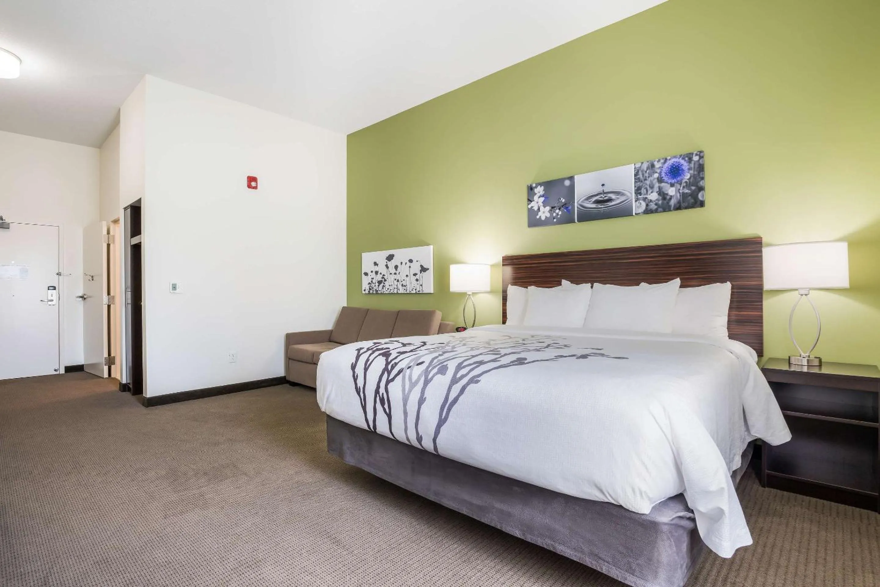 Bedroom, Bed in Sleep Inn & Suites Park City-Wichita North