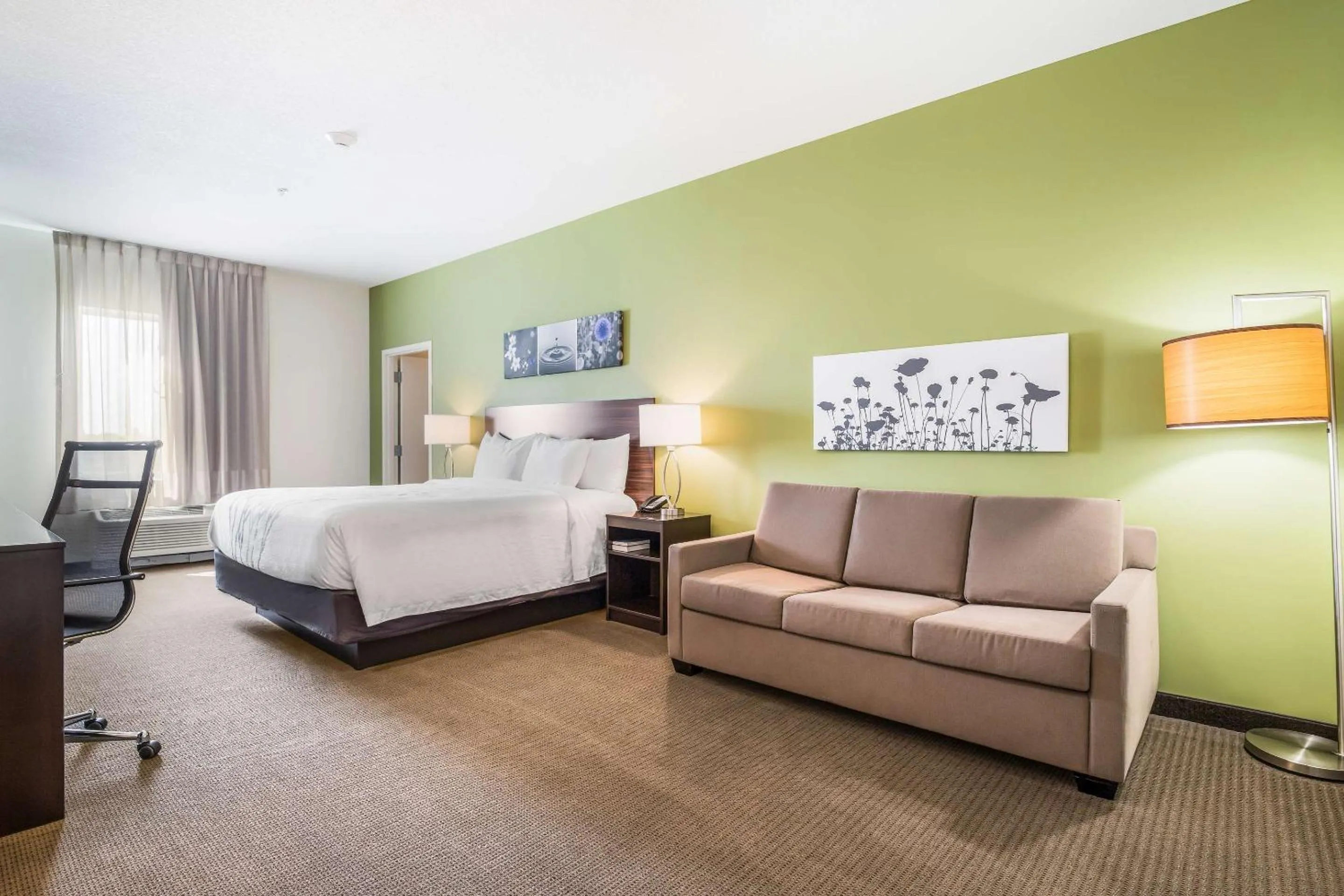 Bedroom, Bed in Sleep Inn & Suites Park City-Wichita North