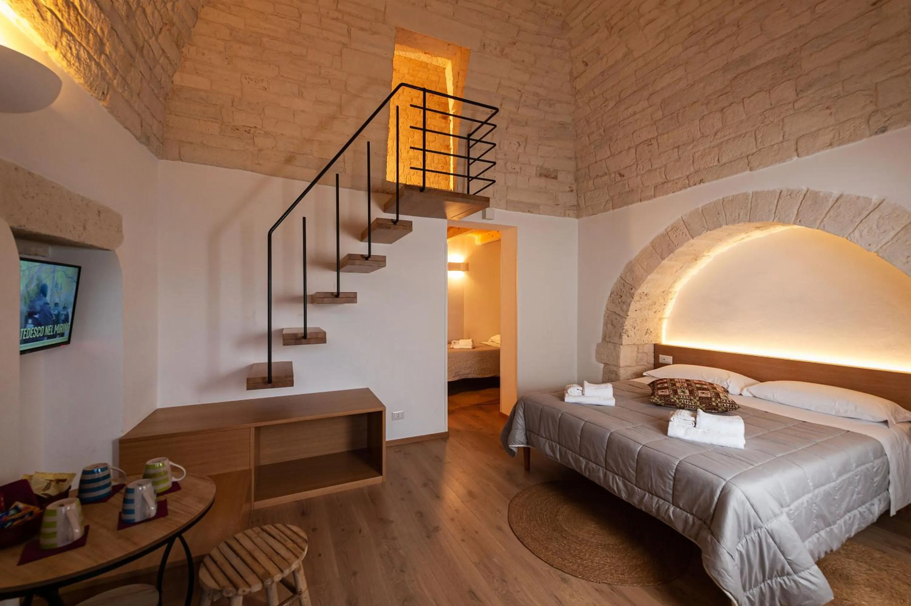 Bed in Trulli in corte