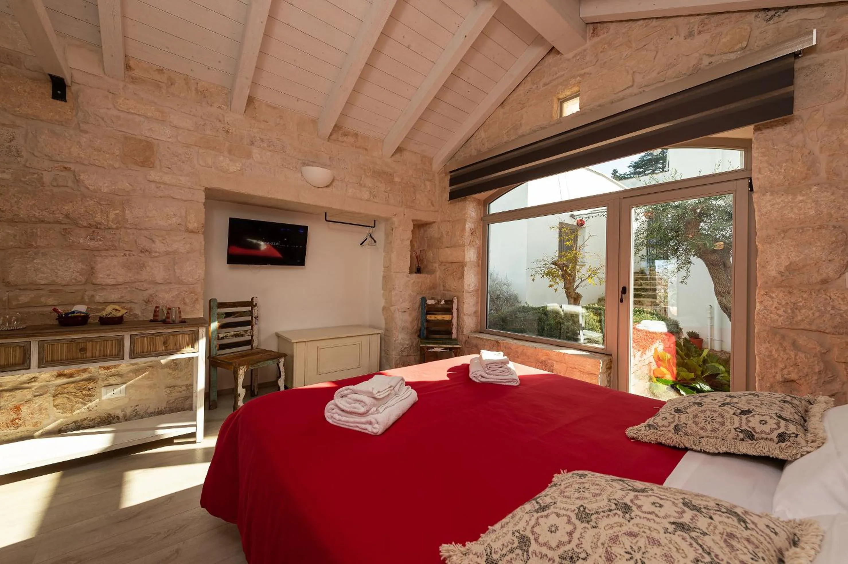 Bed in Trulli in corte