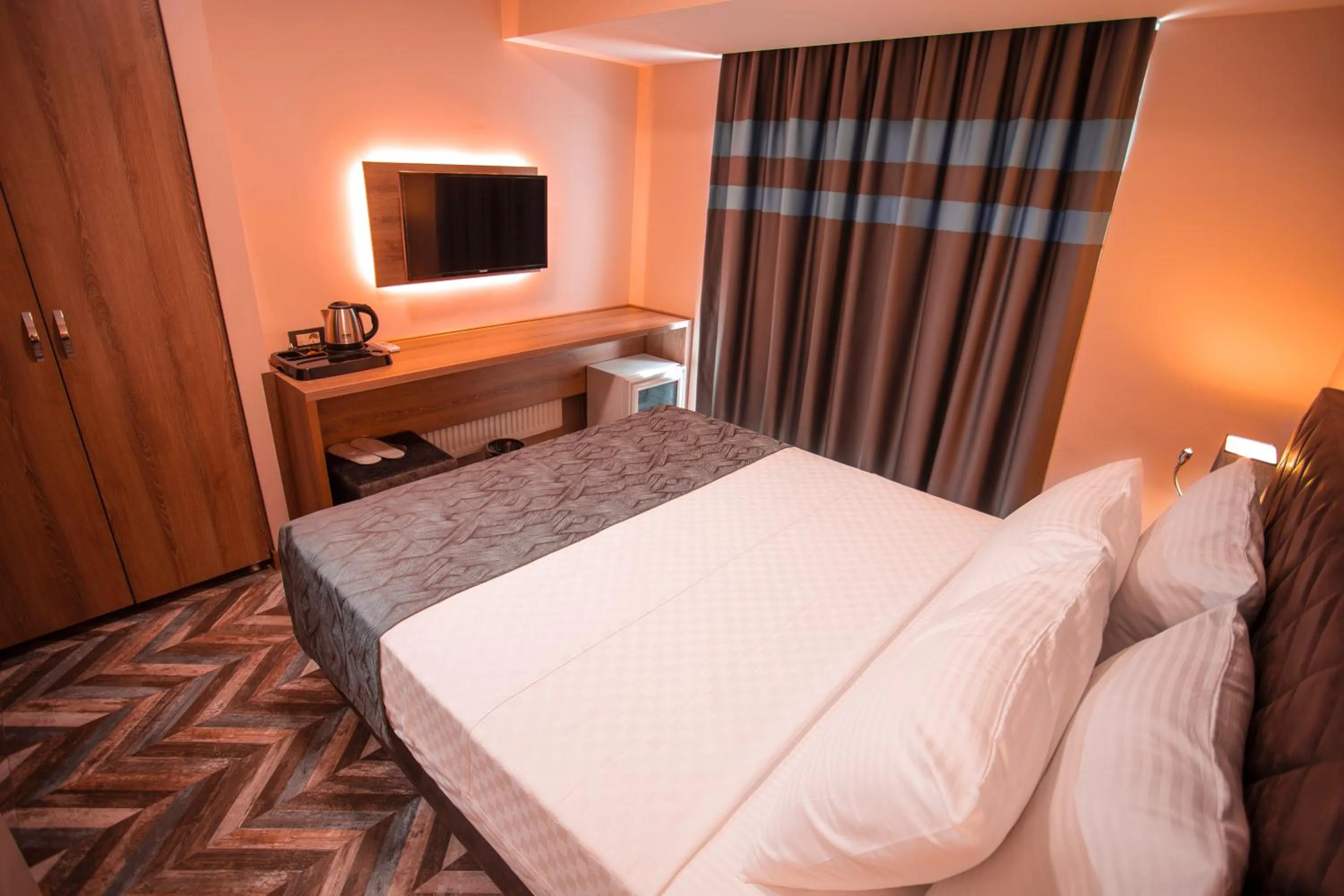 Bed in Hotel Kale 17