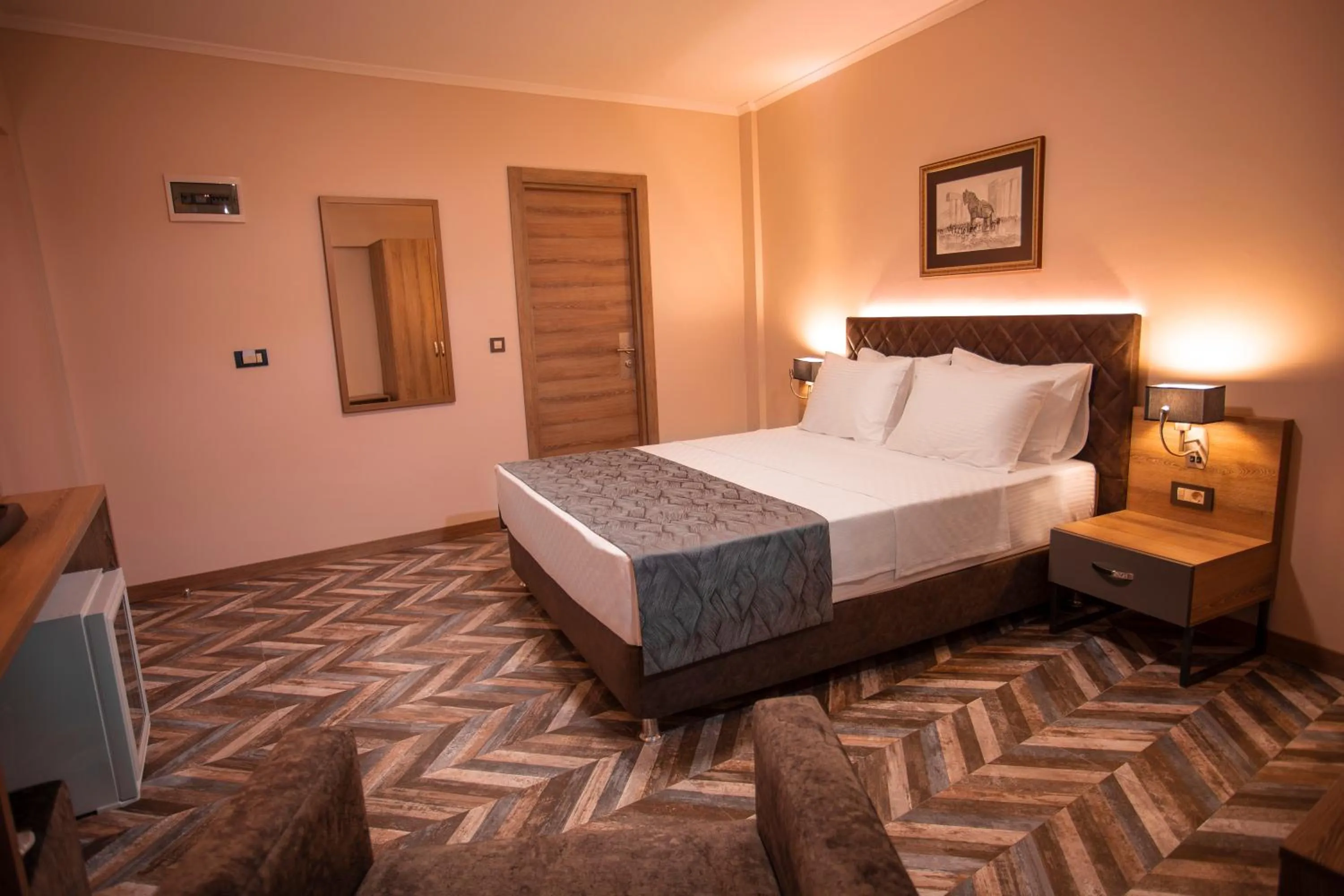 Bed in Hotel Kale 17