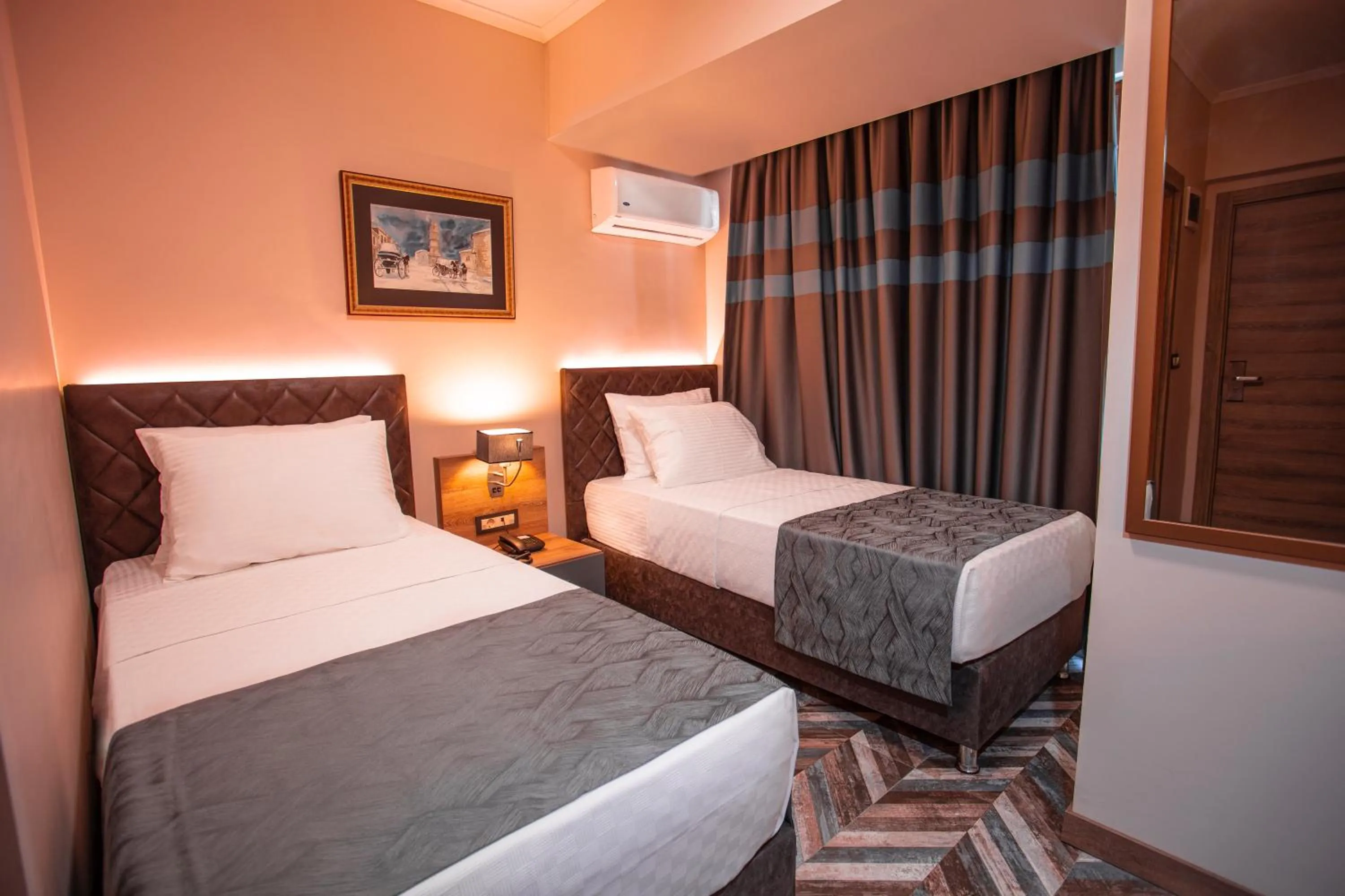 Bed in Hotel Kale 17