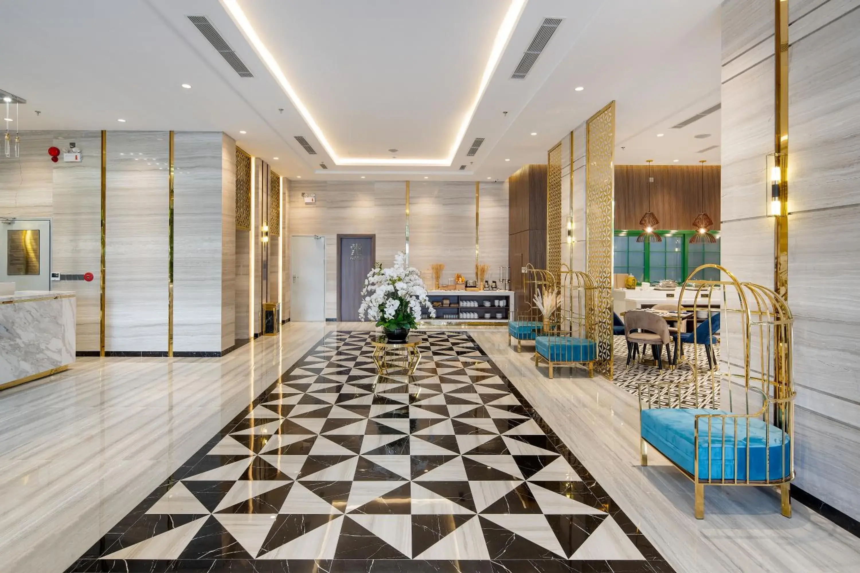 Lobby or reception in Adela Boutique Hotel - Infinity Pool Lobby or reception in Adela Boutique Hotel - Infinity Pool